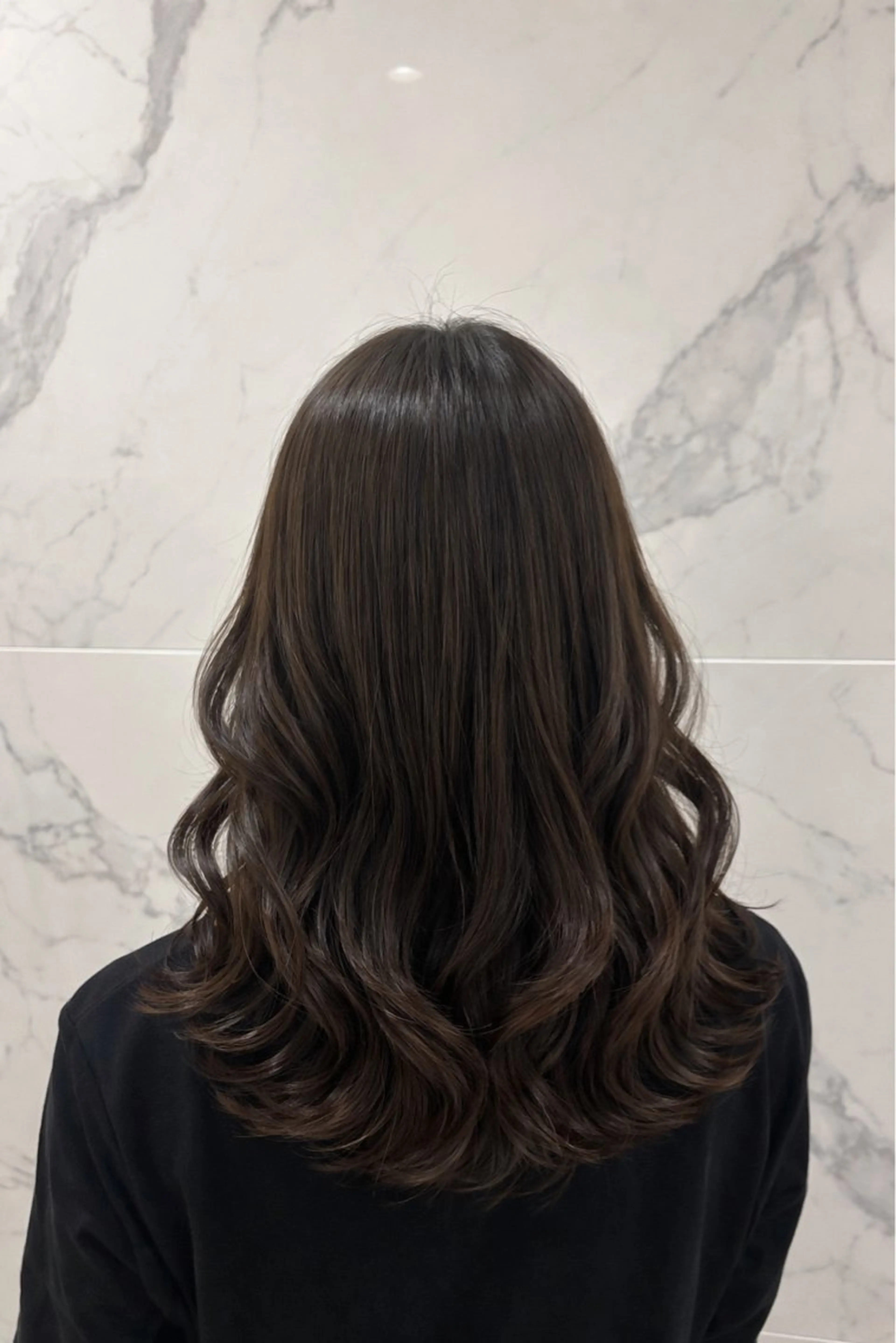 【3月限定！】前髪パーマ無料✨エステカラー＋カット＋髪質改善トリートメント⚠︎学生不可🙇の写真