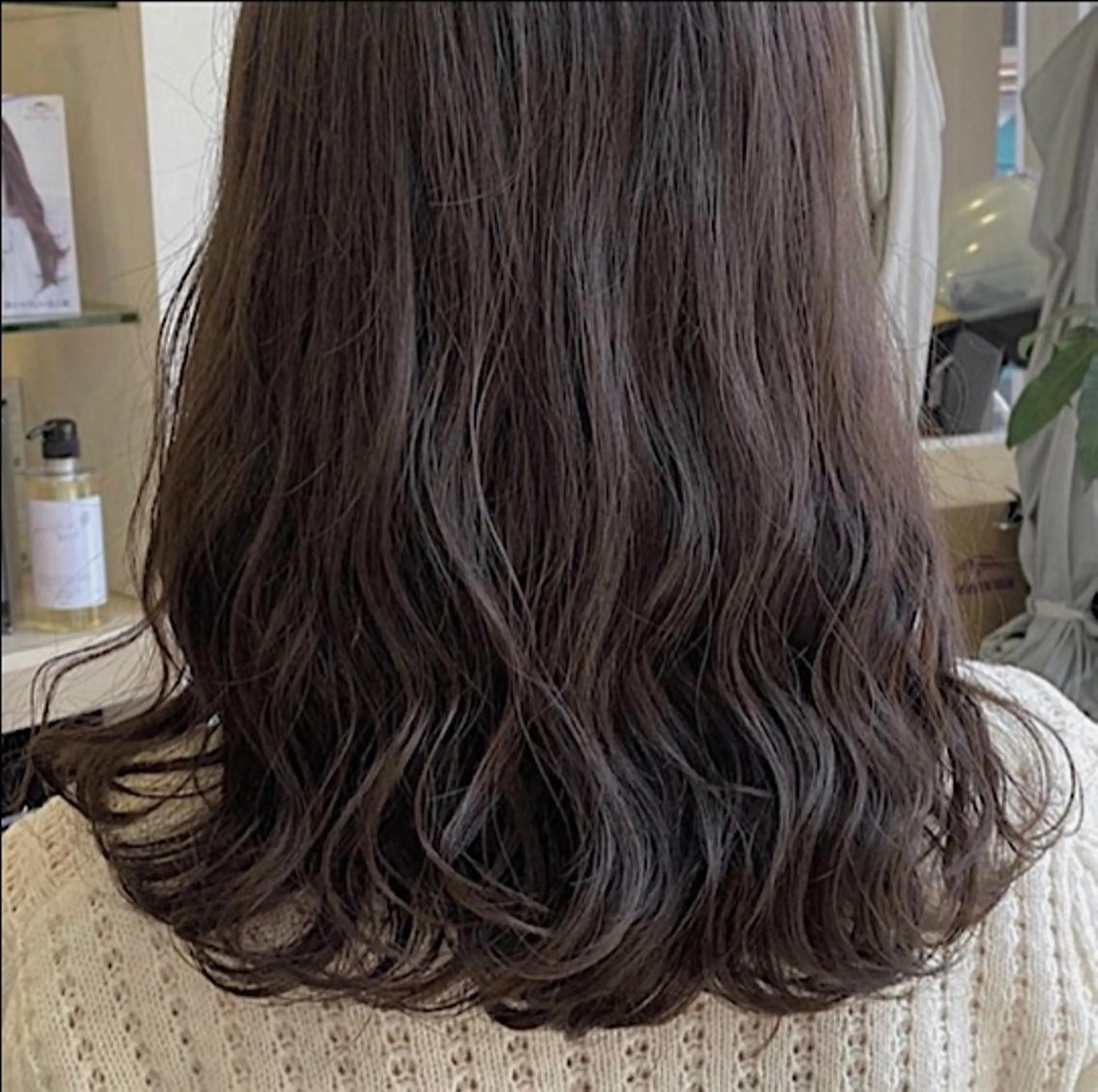 ロング カラー 滝本 里実のヘアスタイル