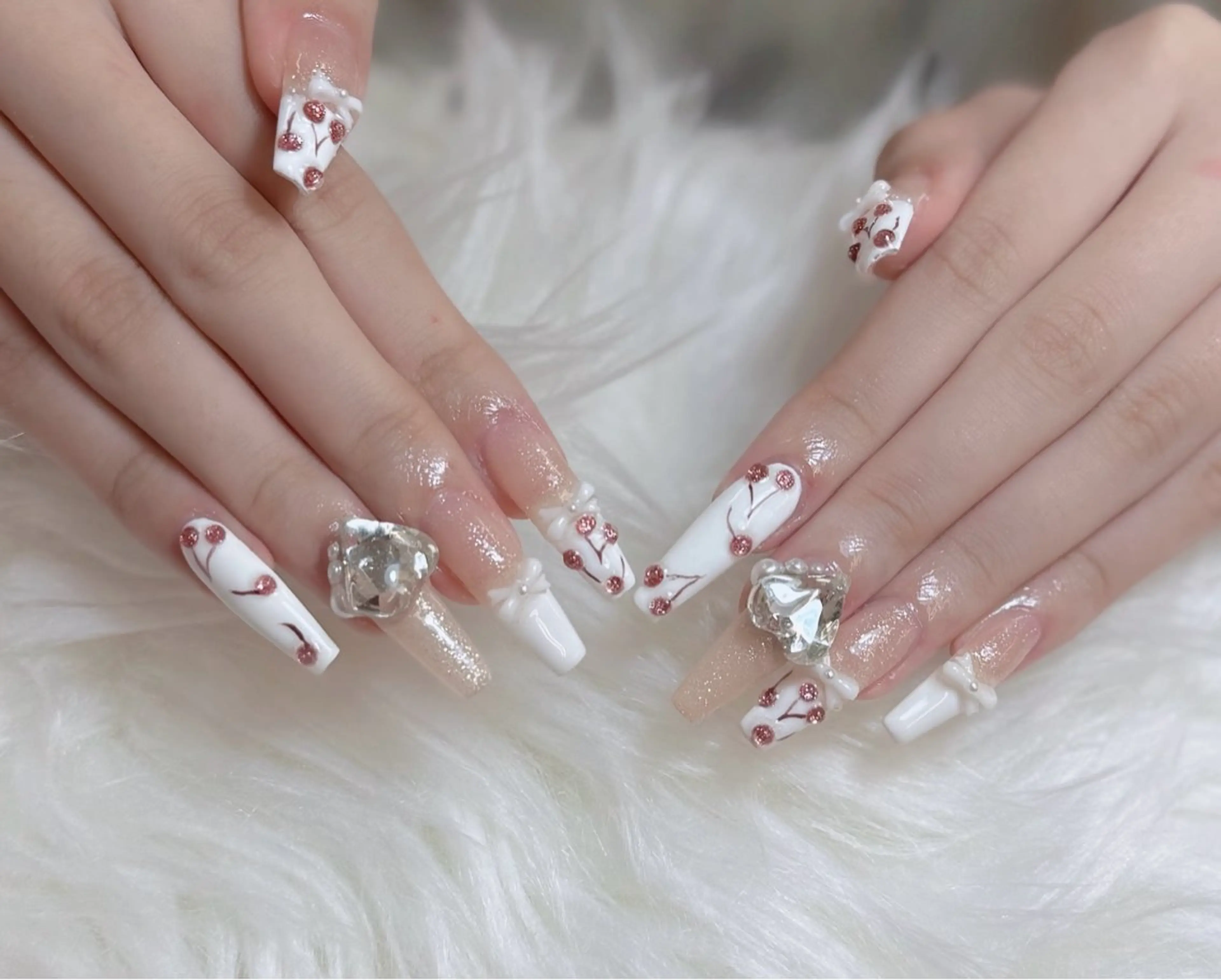 ネイル アートネイル 韓国ネイル 持ち込み ワンホンネイル ハンドネイル Lenie Nail Salonのネイルデザイン