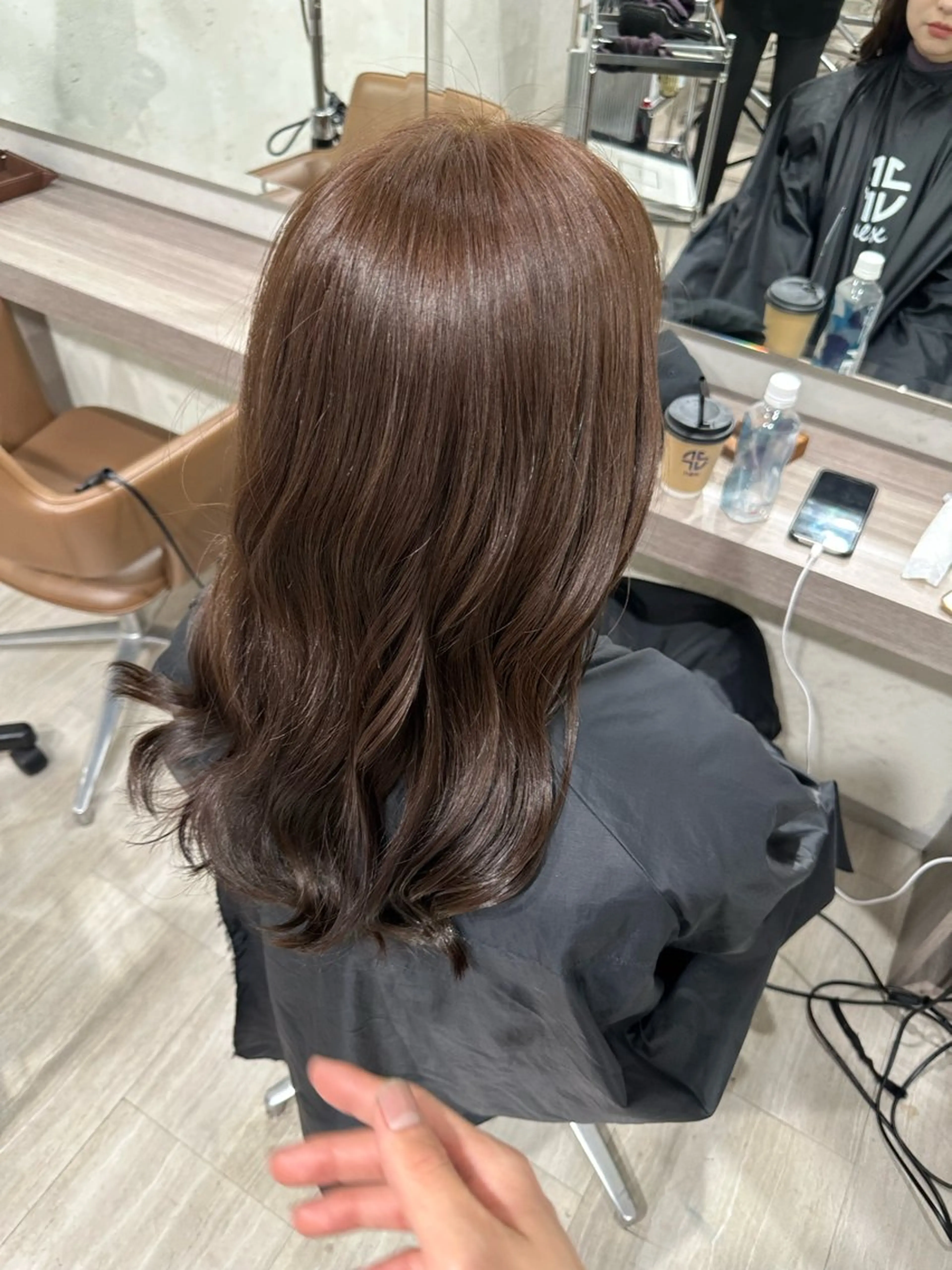 ロング 大野 仁のヘアスタイル