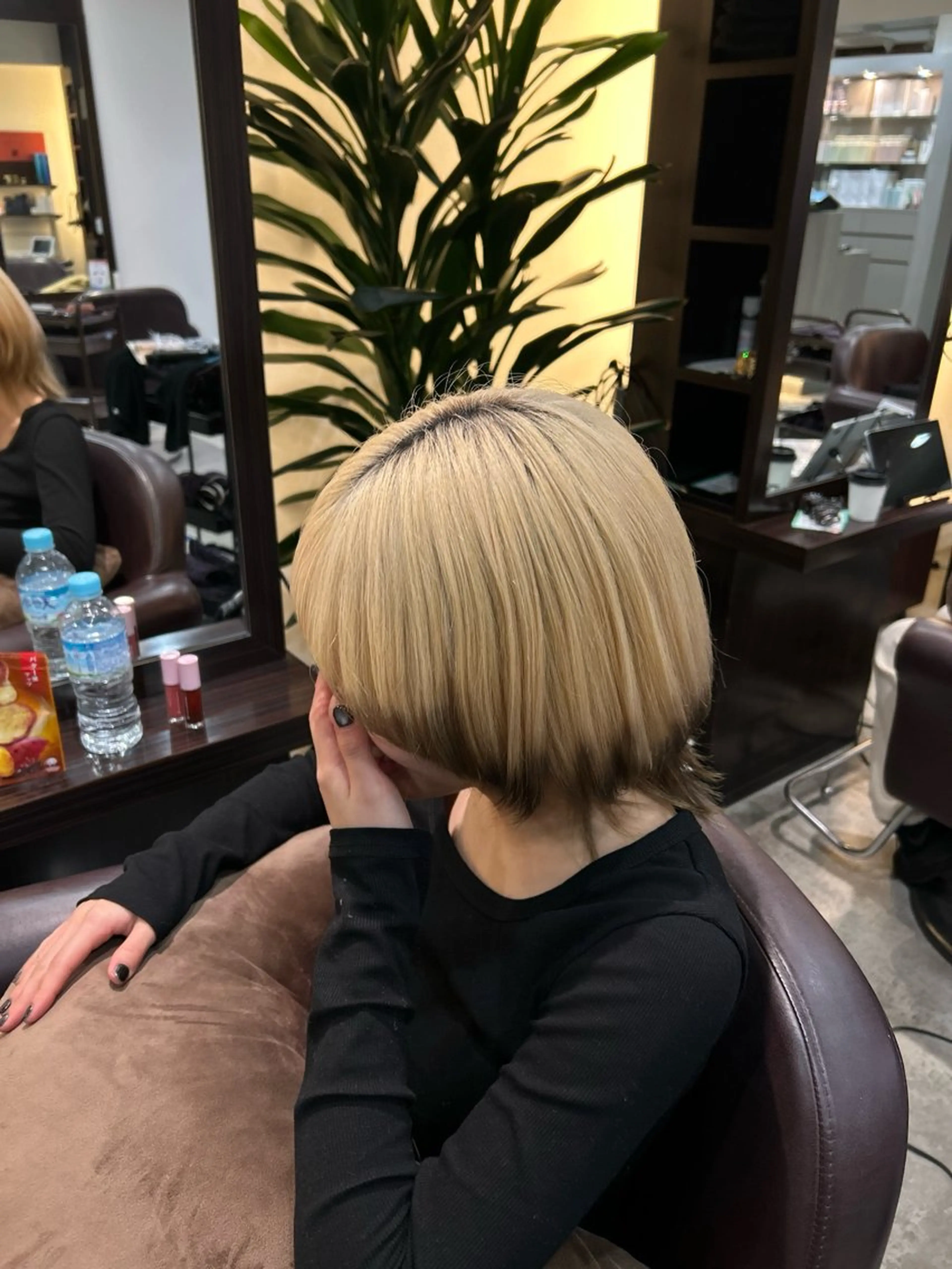 ミディアム ヘアカラー Rin 🫧のヘアスタイル