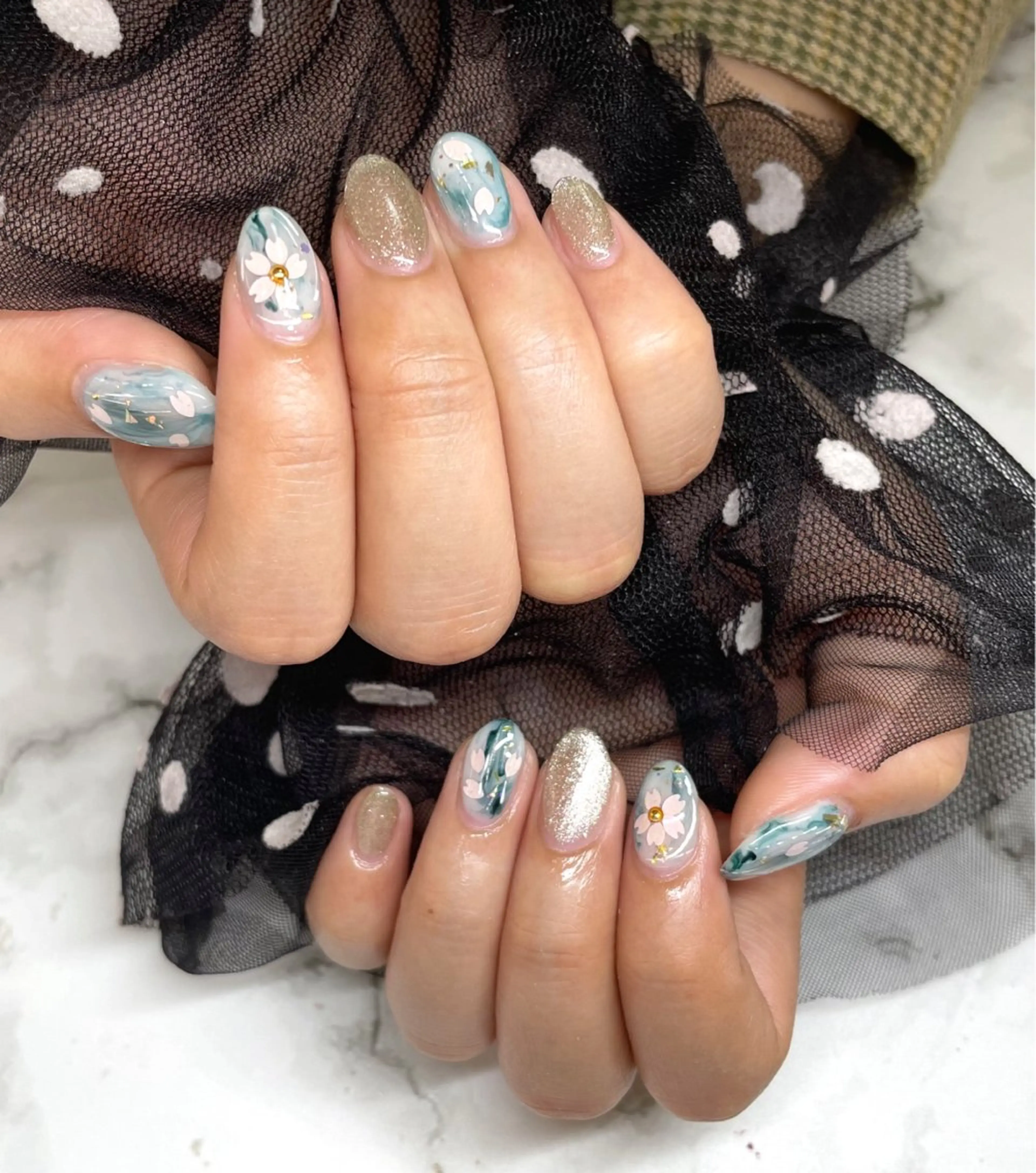 ネイル 桜ネイル オトク ネイルのネイルデザイン