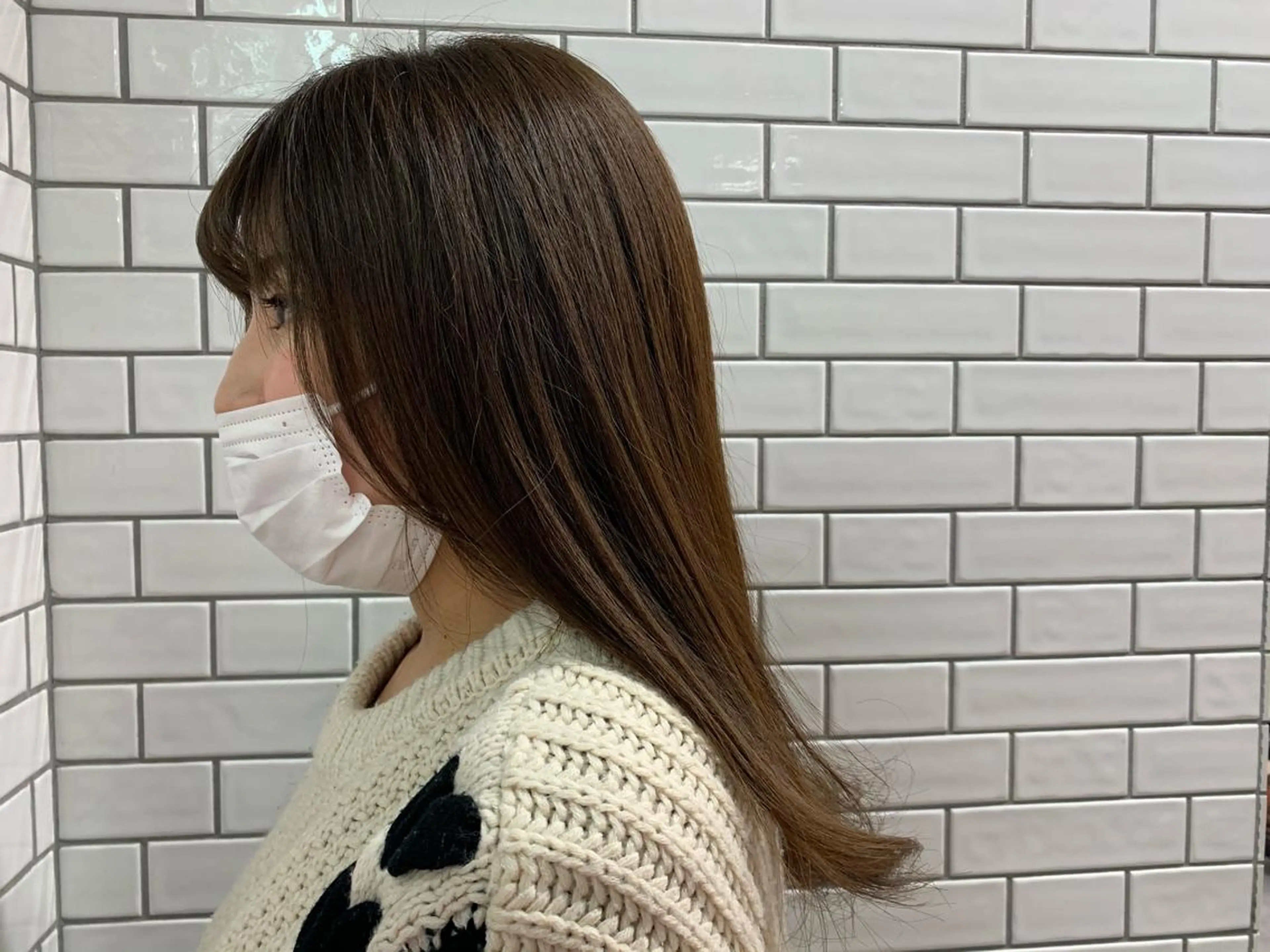 セミロング 💎艶髪💎縮毛矯正 /髪質改善/ひかるのヘアスタイル