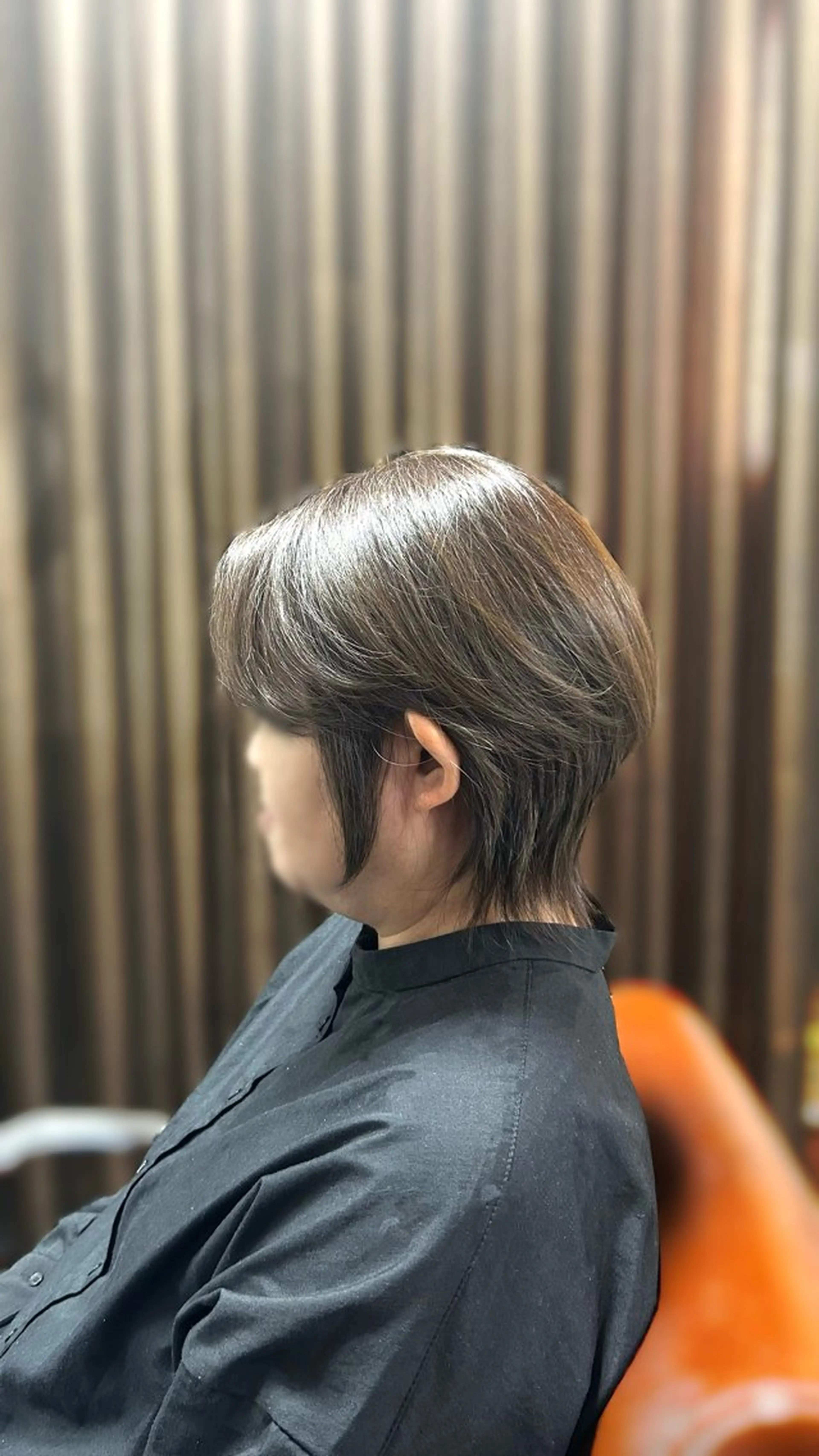 ショート カラー ブラウンカラー ボブ 伸ばしかけ ショートヘア ウルフカット ヘアカラー 大畑 拓翔のヘアスタイル