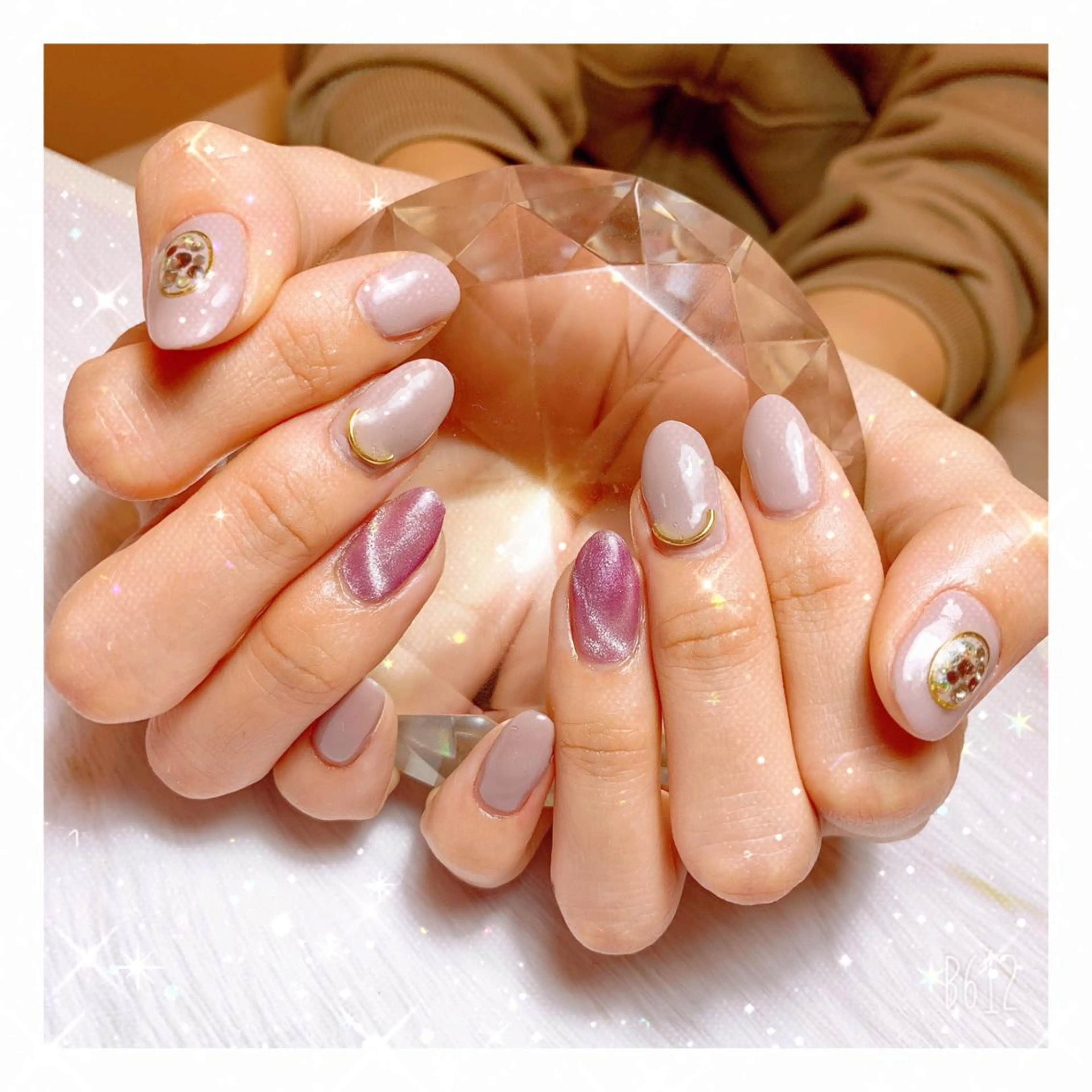 ネイル マグネットネイル C's coffretのネイルデザイン