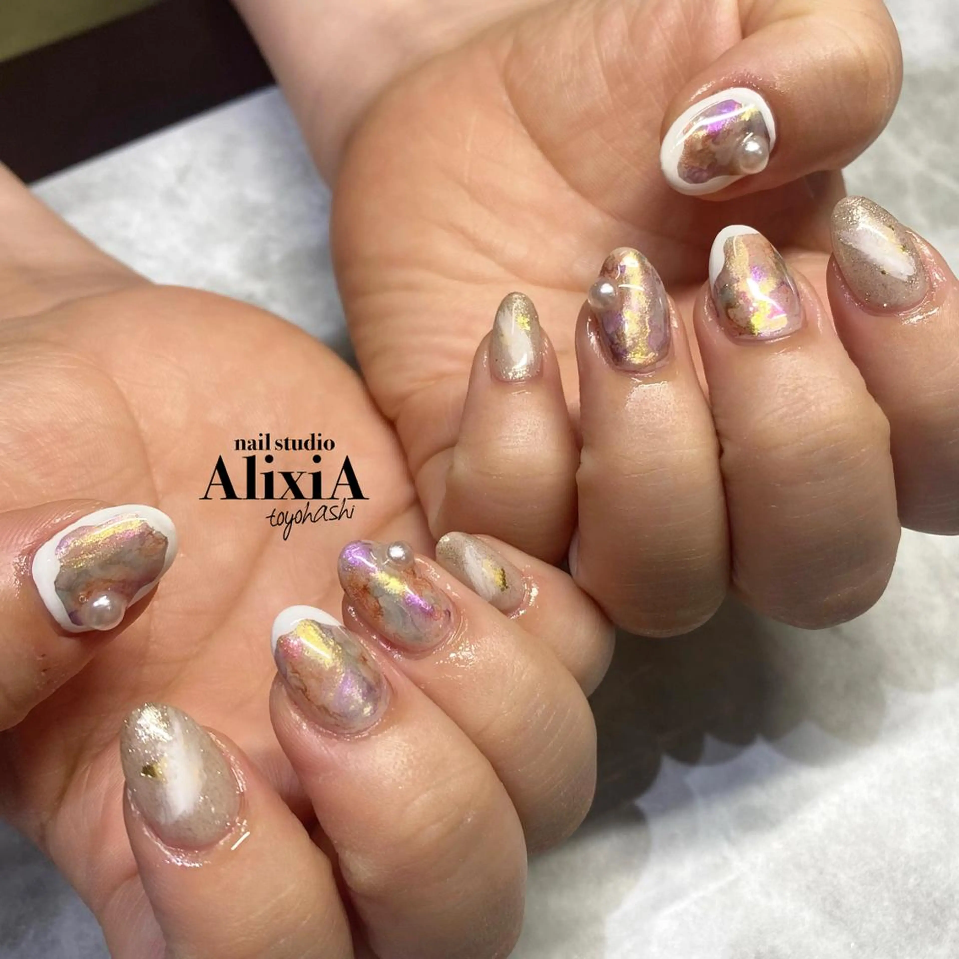 ネイル AlixiA ゆみのネイルデザイン