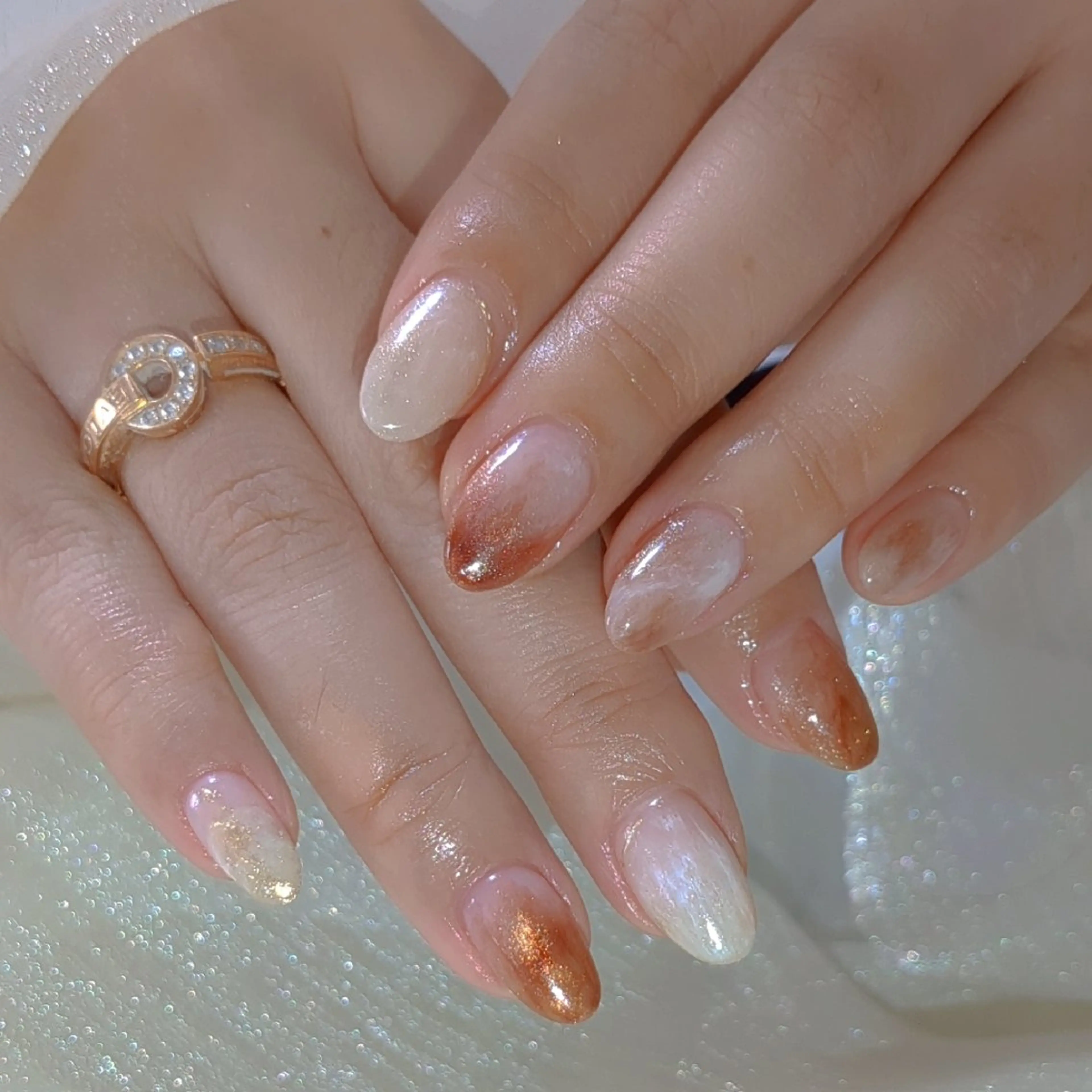 ネイル ハンドネイル 横浜市中区曙町 E·U·Bネイルのネイルデザイン