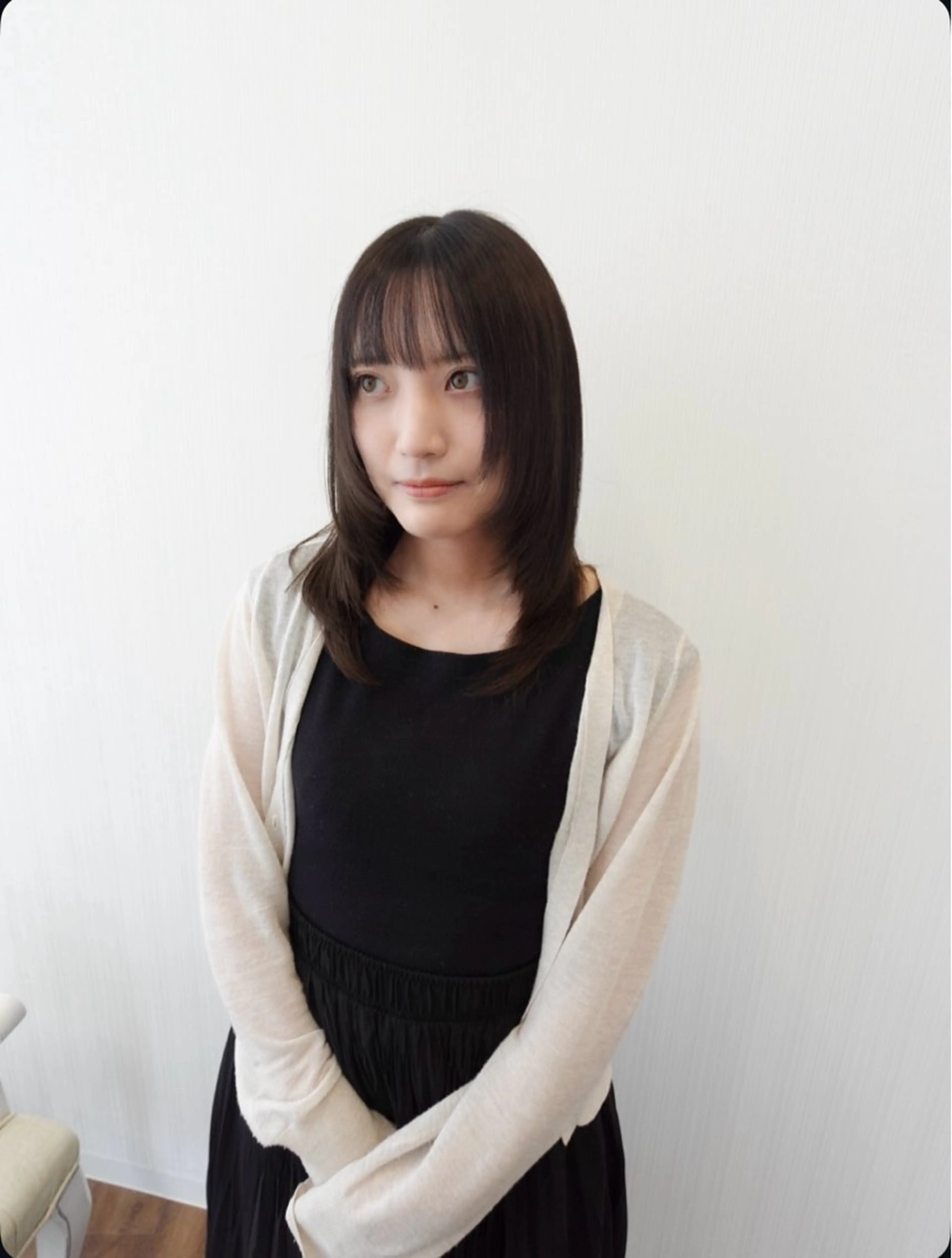 ミディアム カット ヘアカラー MuseeduArt juriのヘアスタイル