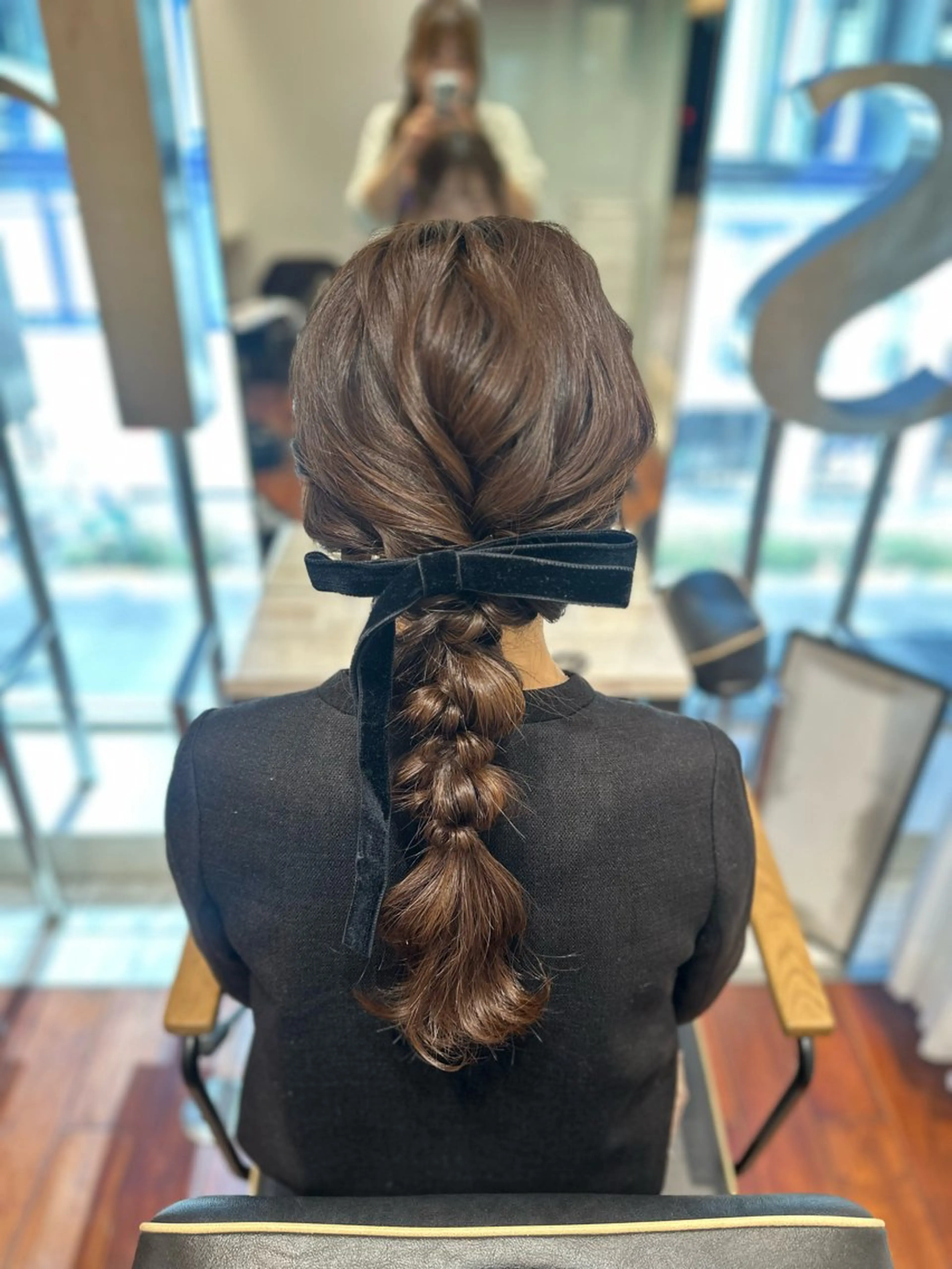 ヘアアレンジ 結婚式・ブライダル ヘアセット 韓国カラーお任せ❤️ アサコサユリ🎀の眉毛・アイブロウイメージ