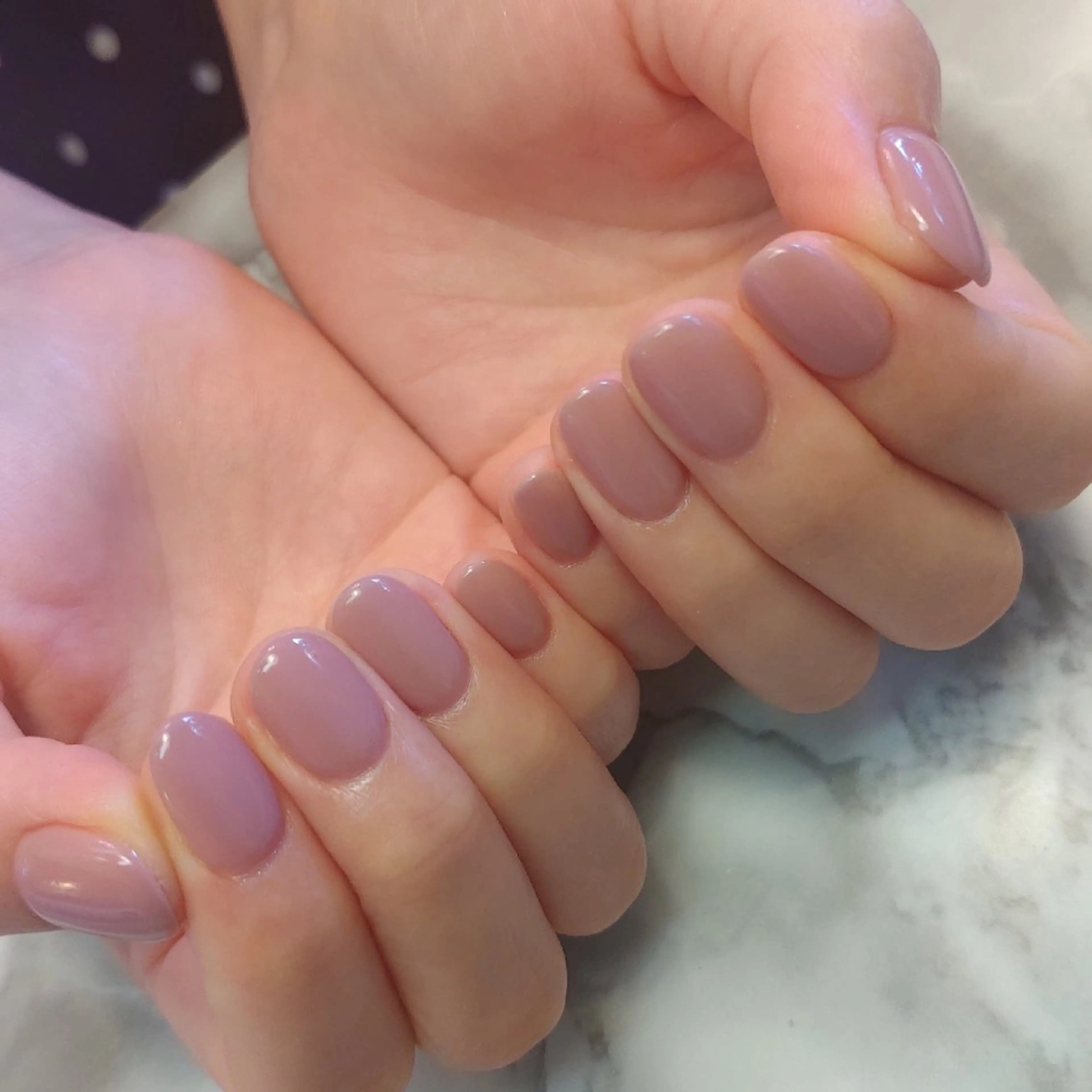 ネイル ワンカラーネイル ジェヌインネイル 河内のネイルデザイン