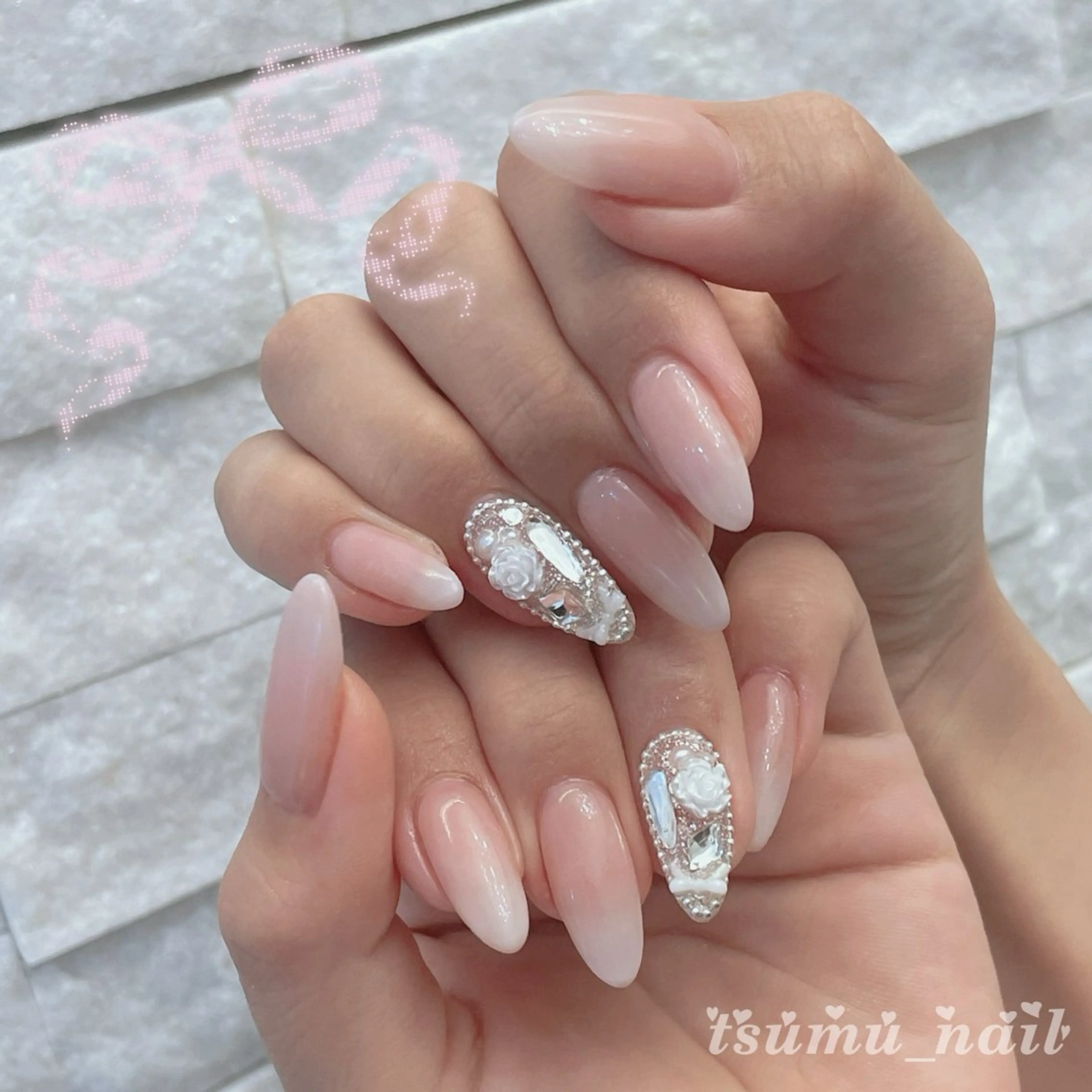 ネイル エルバイノリコ 円谷(つむらや)のネイルデザイン