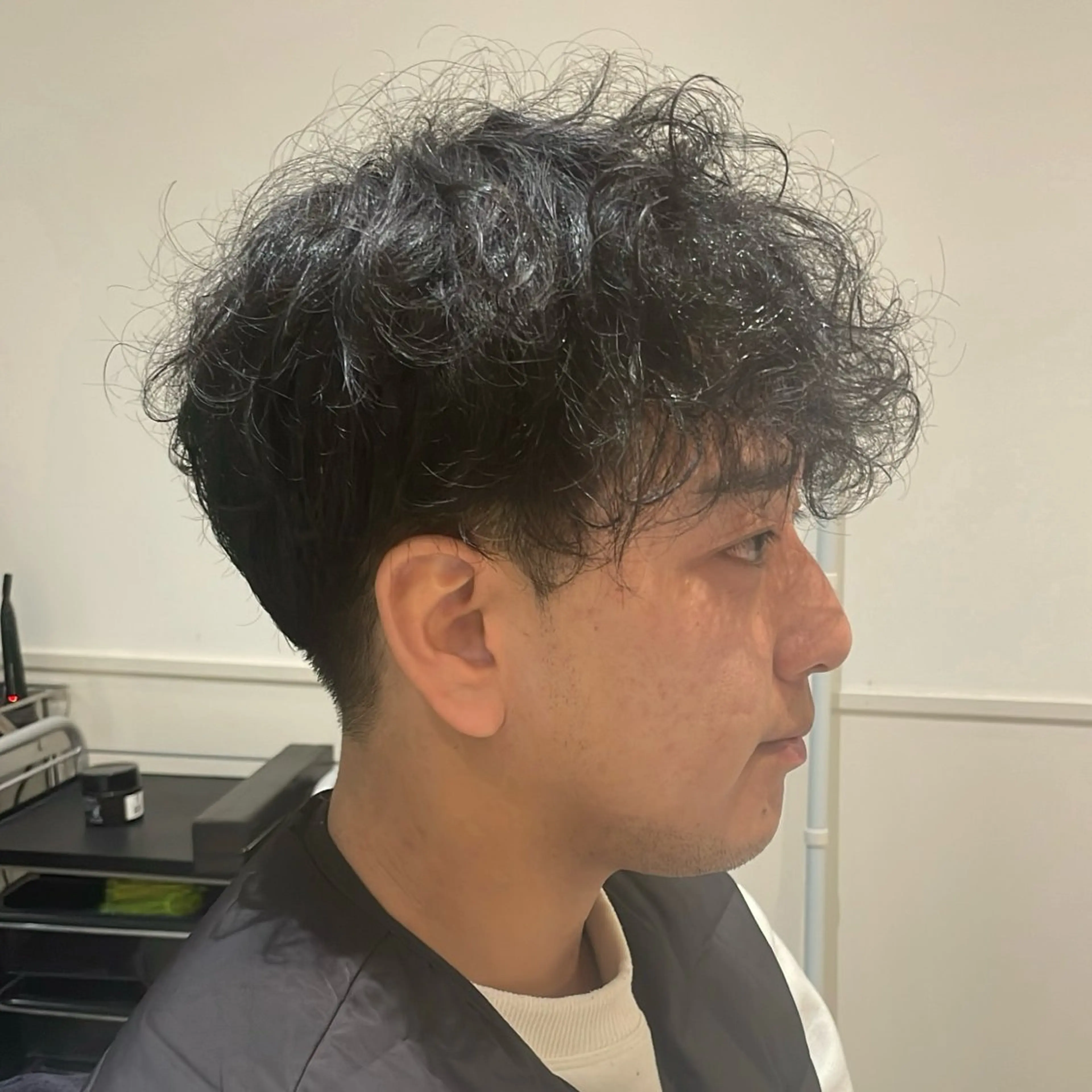 パーマ メンズ メンズパーマ 松井 せりのヘアスタイル