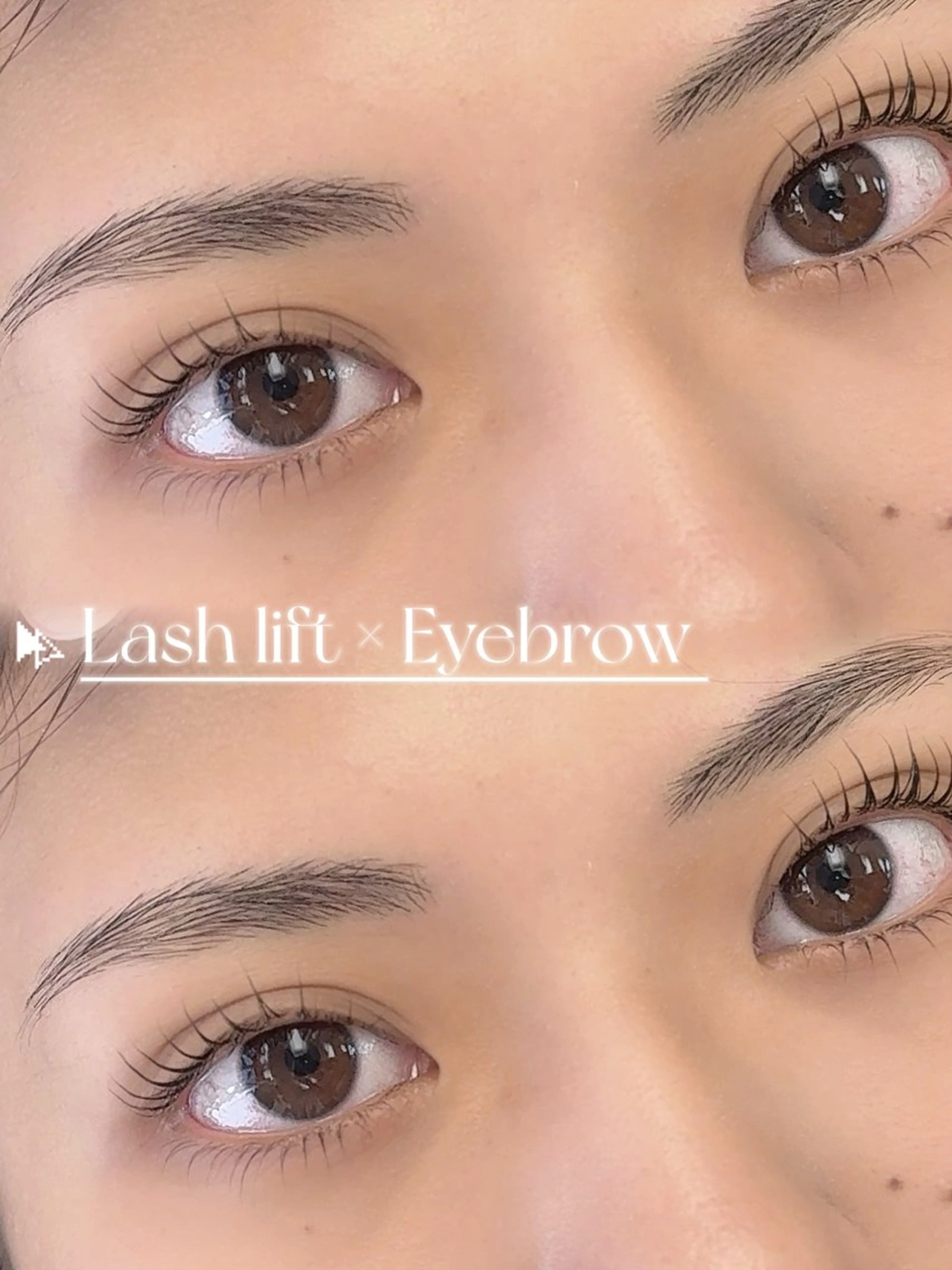 【 人気No.2垢抜けmenu✌🏻】すっぴんでも盛れる♡上下まつげパーマ+美眉スタイリング💖の写真