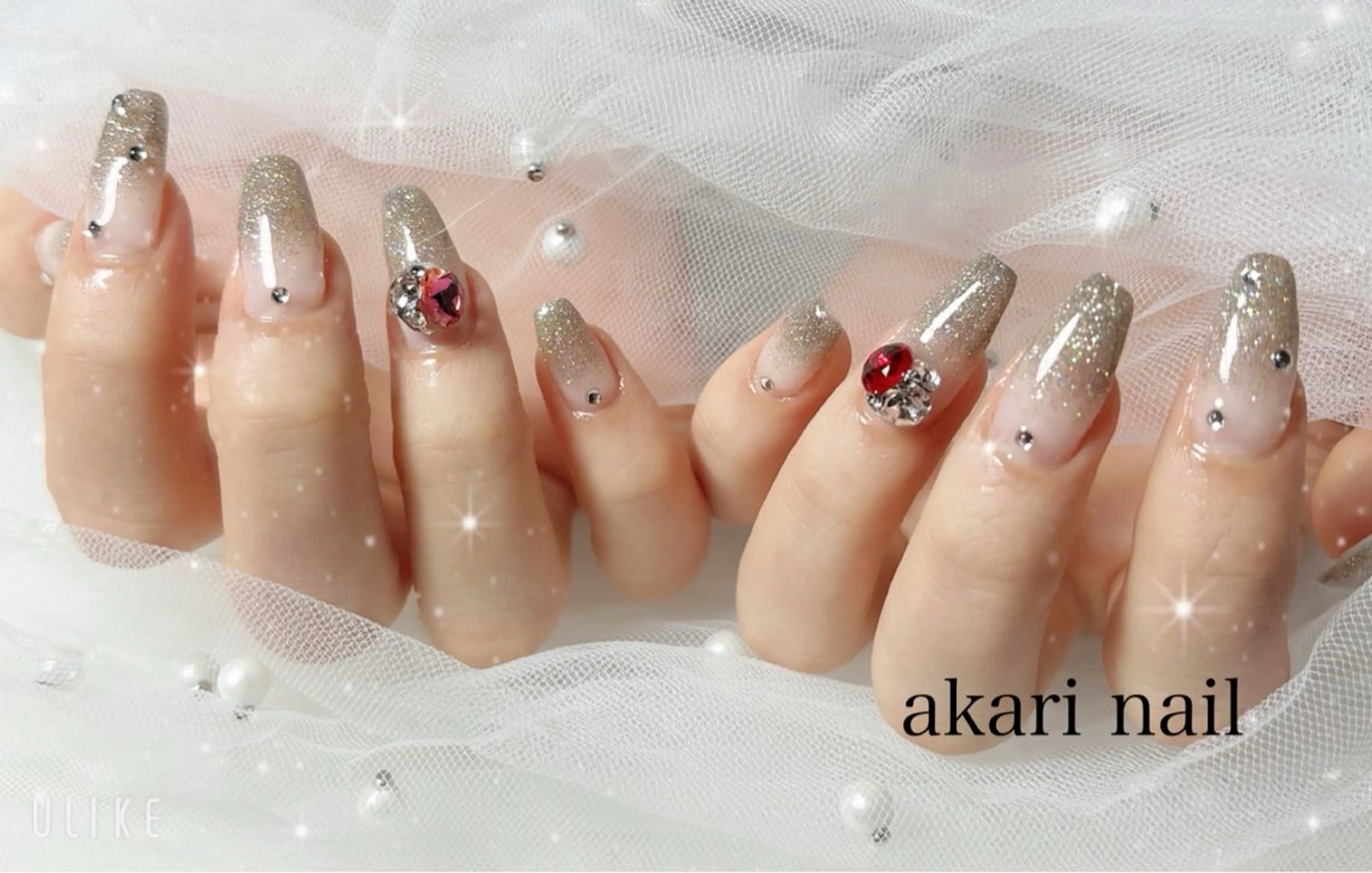 ネイル ハンドネイル フットネイル AKARI nail💅のネイルデザイン