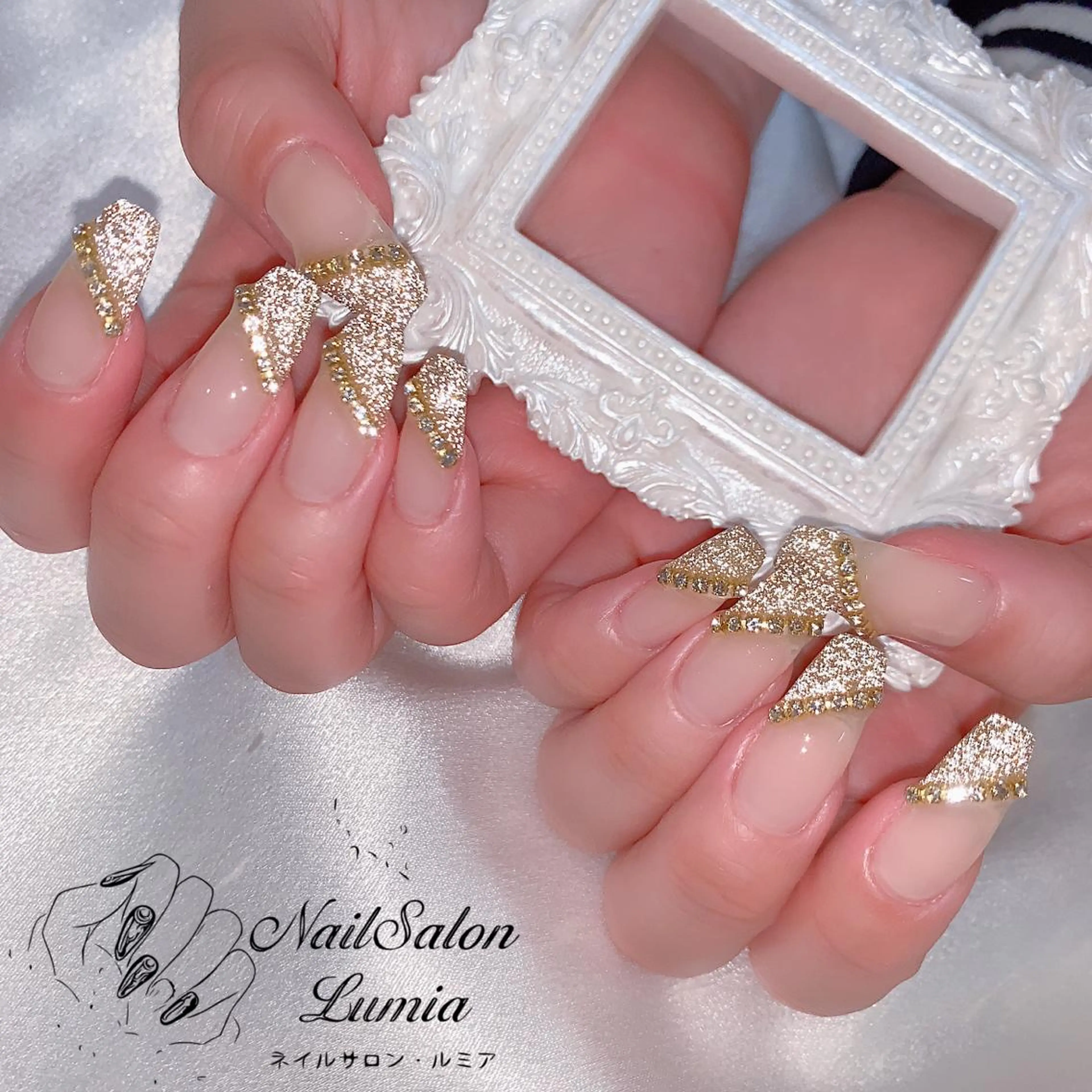 ネイル ハンドネイル ネイルサロン ルミア Lumia 店長のネイルデザイン