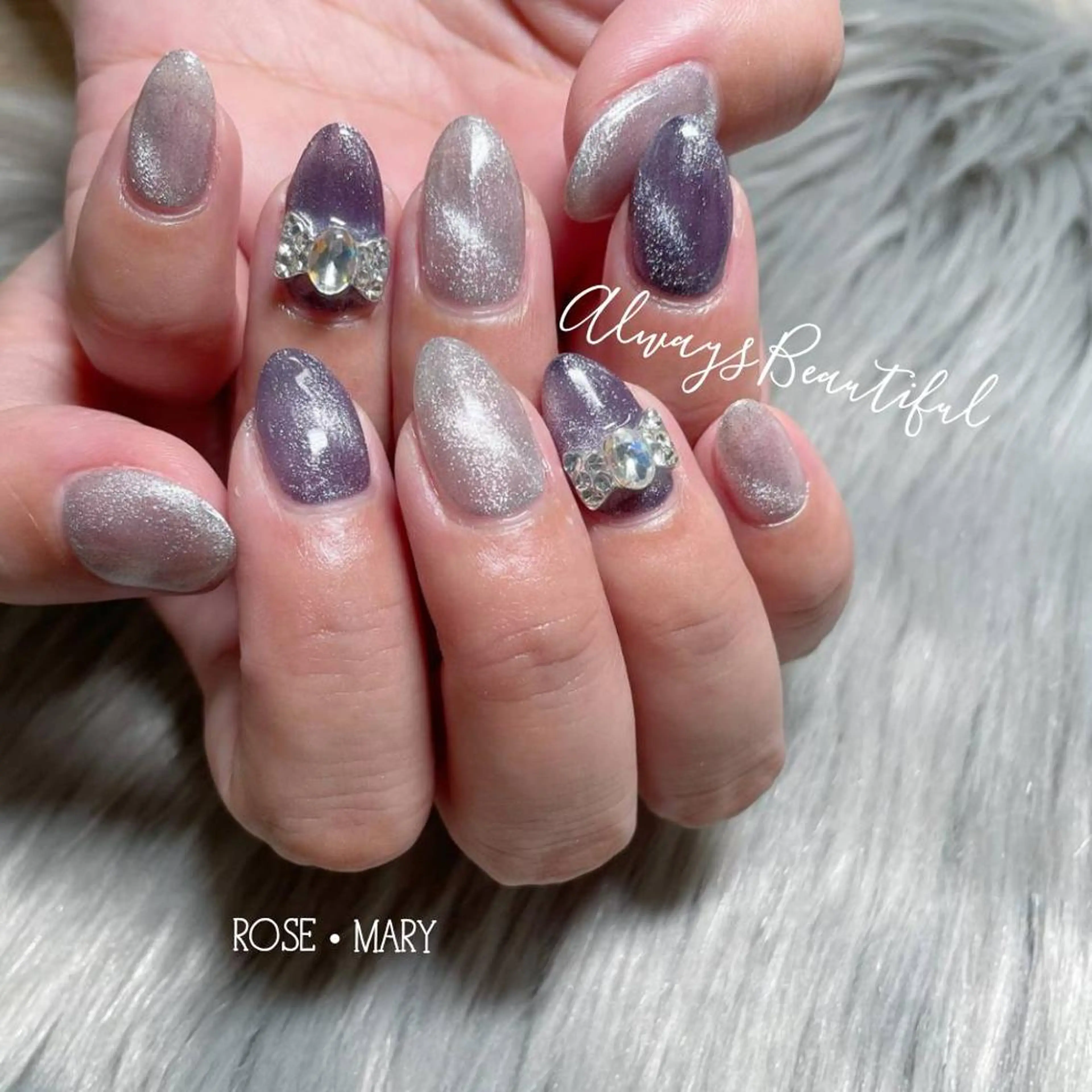 ネイル ハンドネイル ROSE・ MARY 鈴木のネイルデザイン