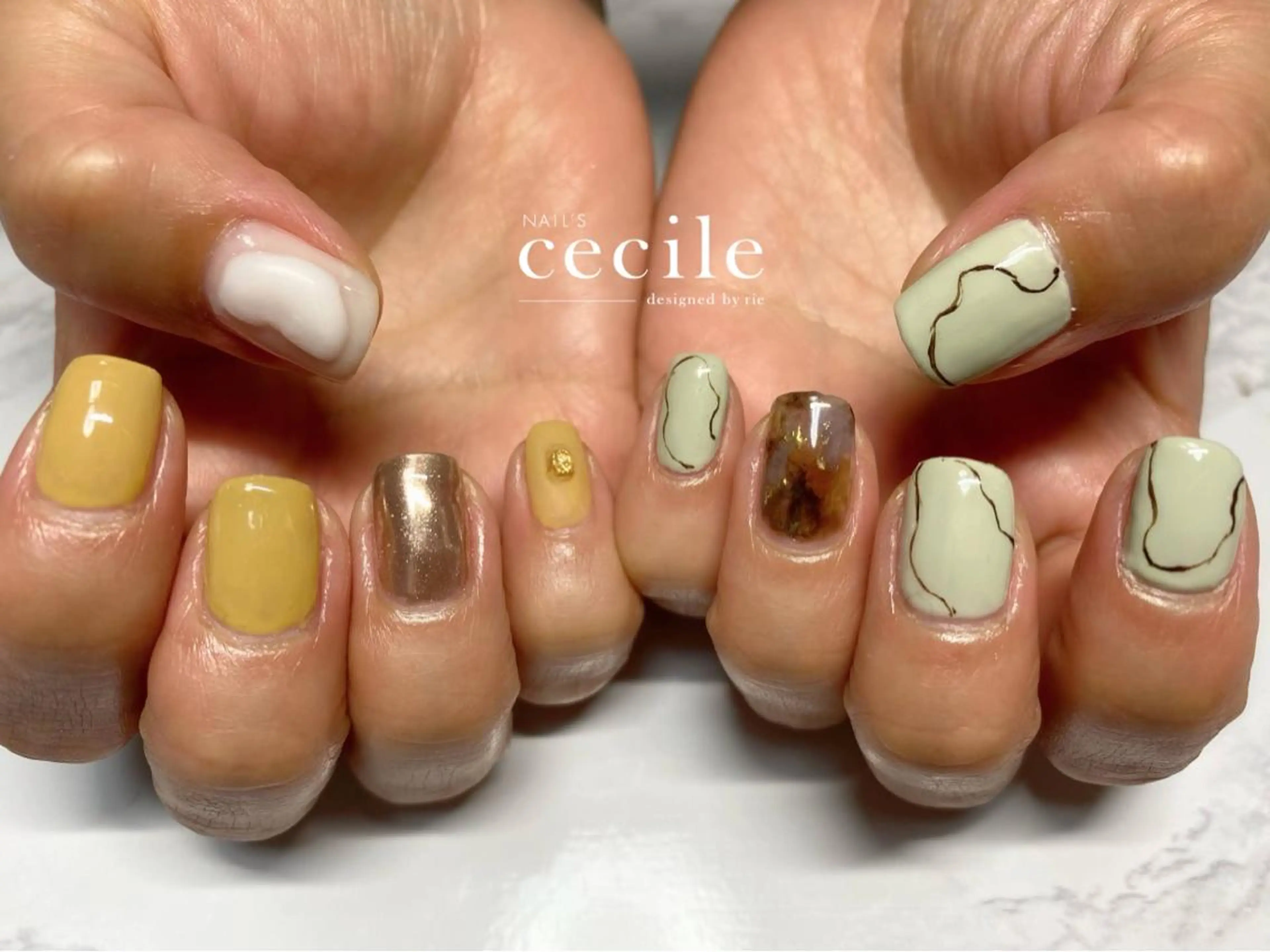 ネイル Nail's  Cecile所属・Cecile Rieのネイルデザイン