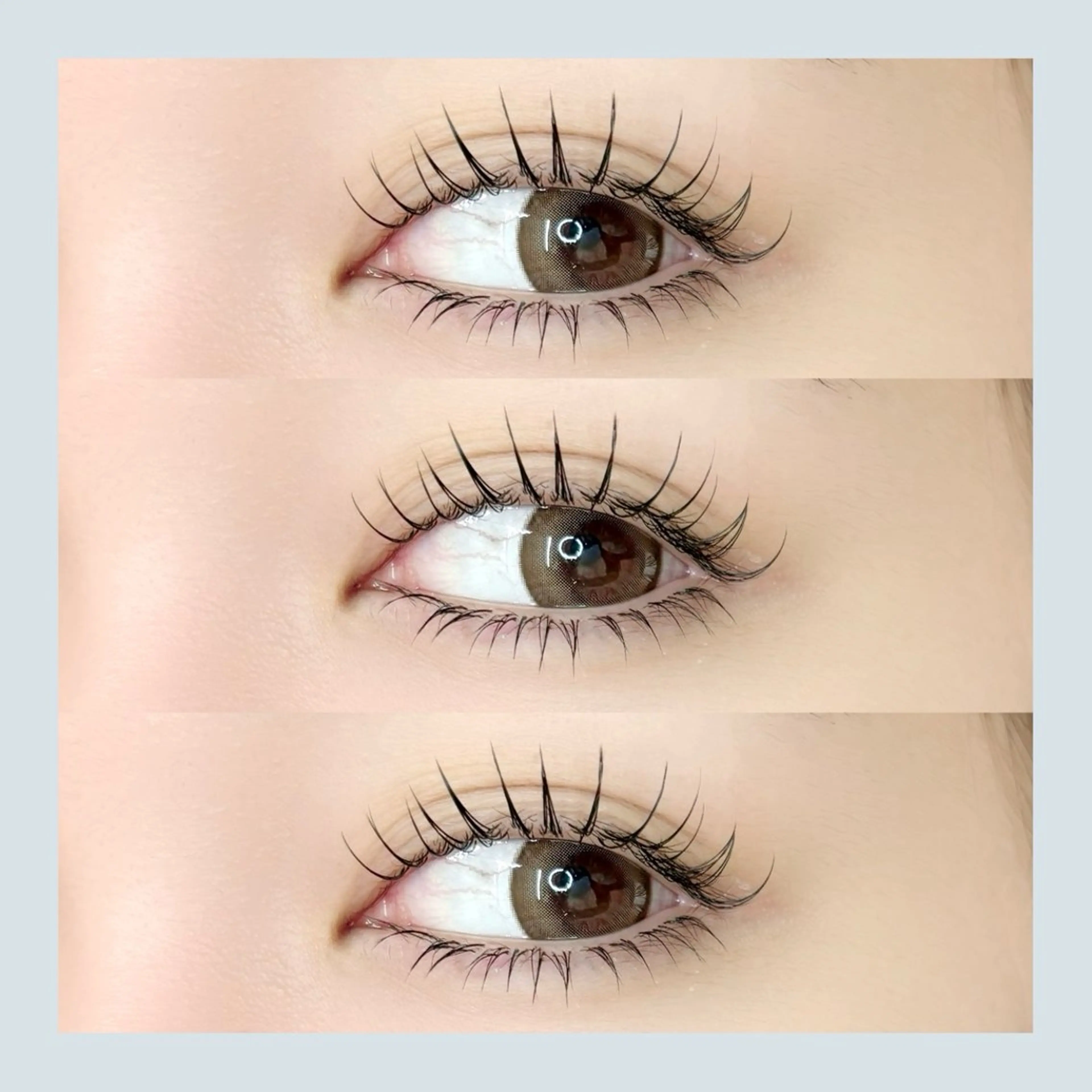 マツエク・マツパ フラットラッシュ SARA annex eyelashのマツエク・マツパデザイン
