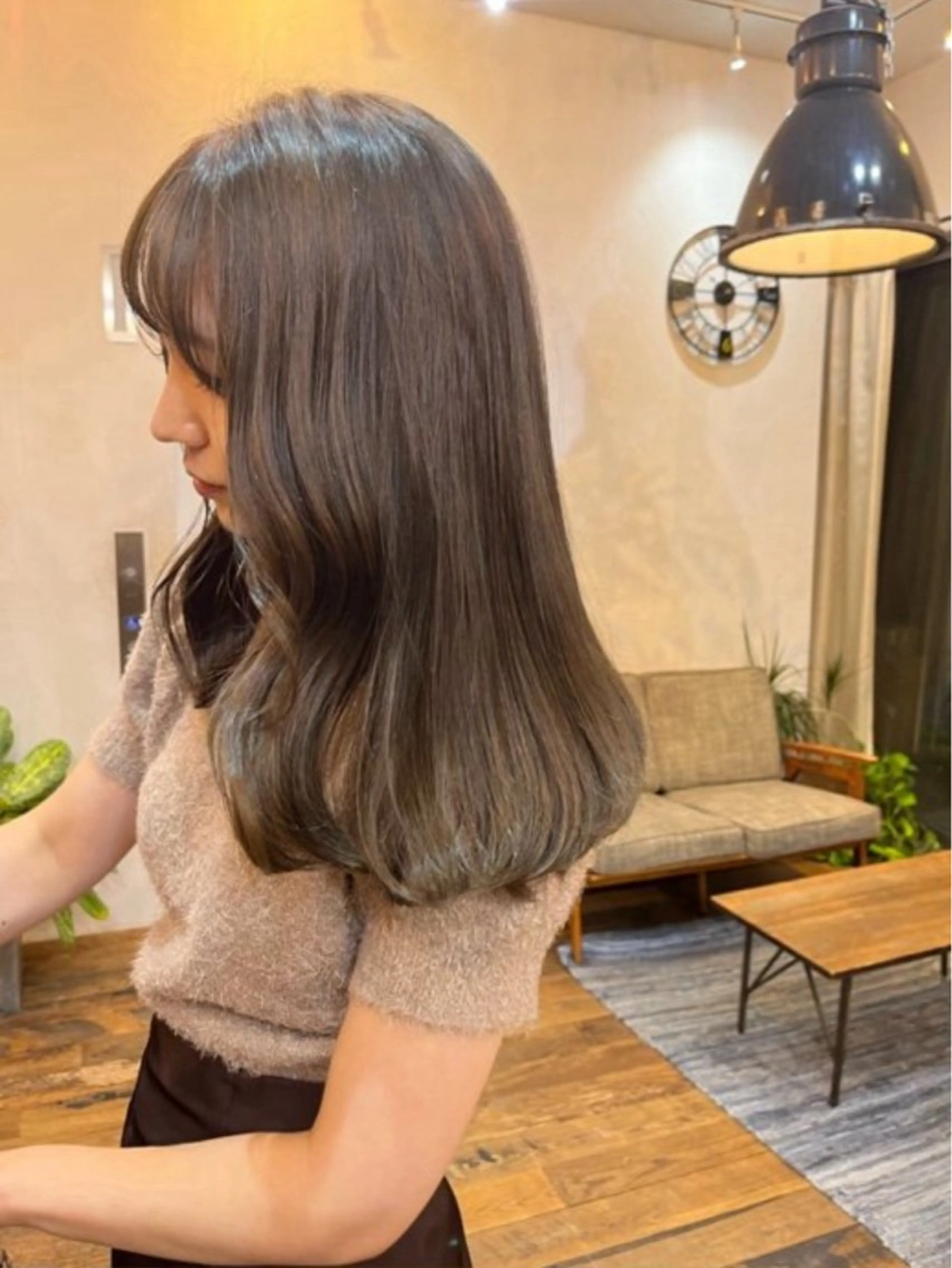 カラー ブリーチ 透明感カラー ダブルカラー ブリーチなしカラー ヘアカラー トリートメント 東茉央/ブリーチ リタッチ🧸銀座のヘアスタイル