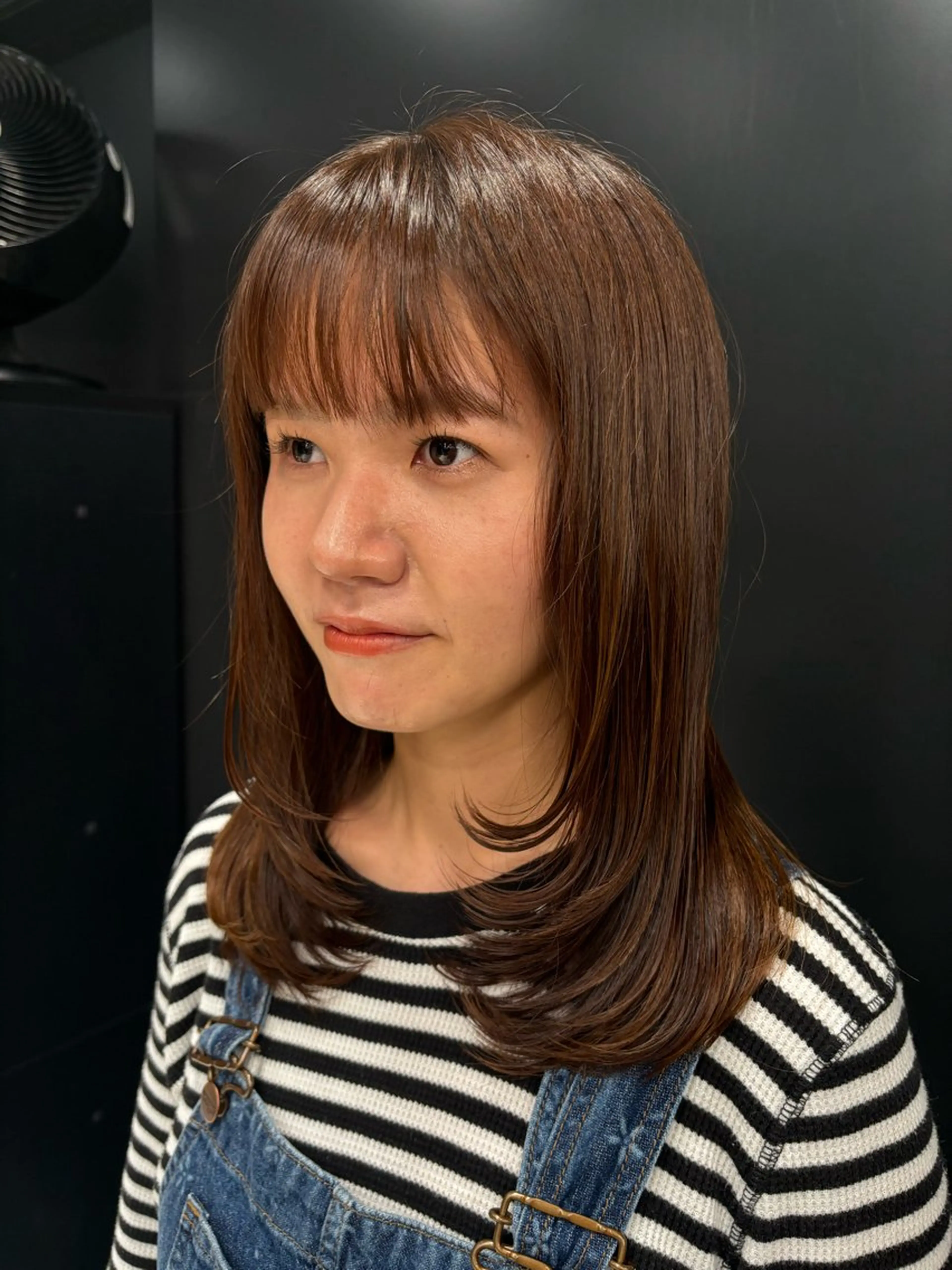 ミディアム カットモデル 募集中/礒部美沙のヘアスタイル