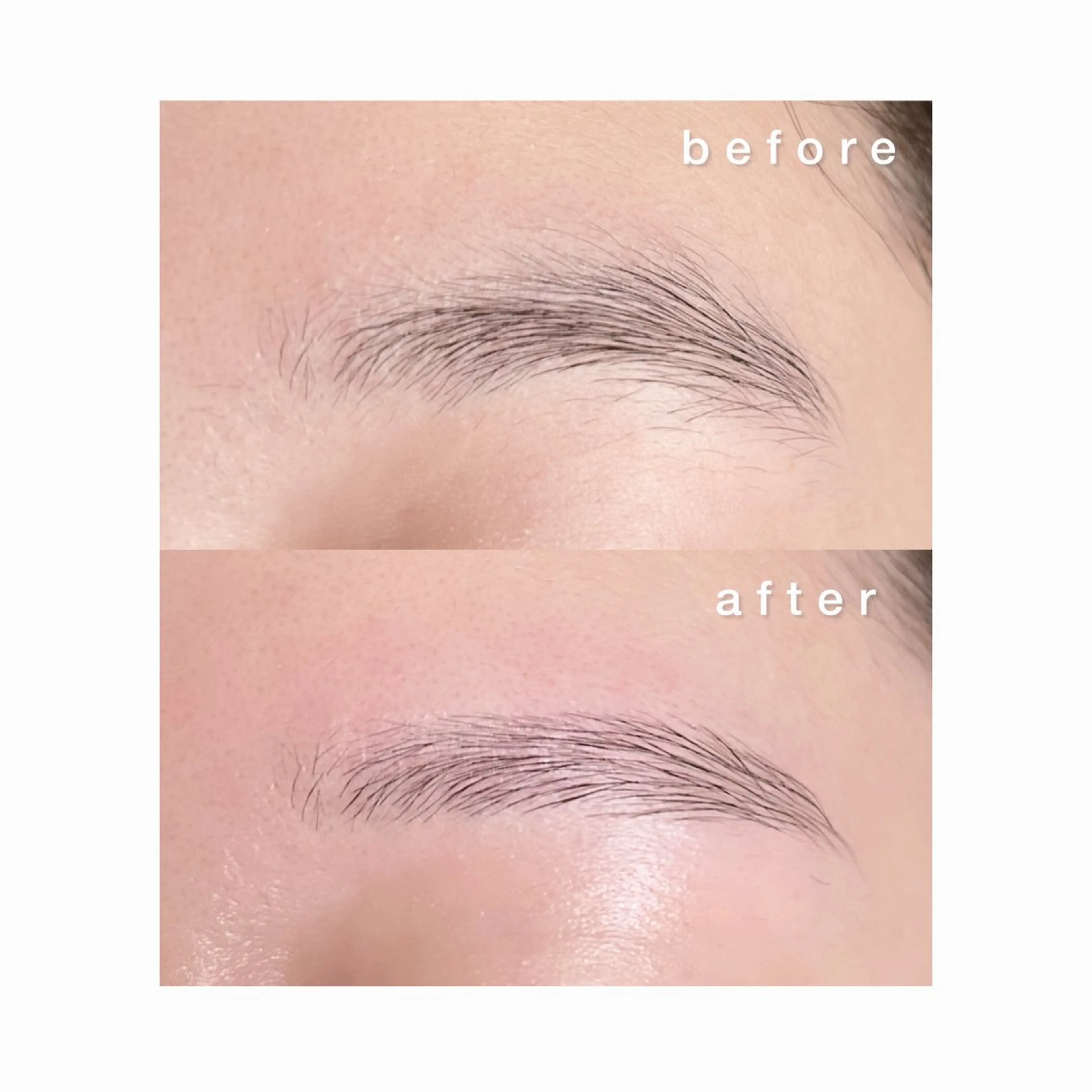 アイブロウスタイリングの写真