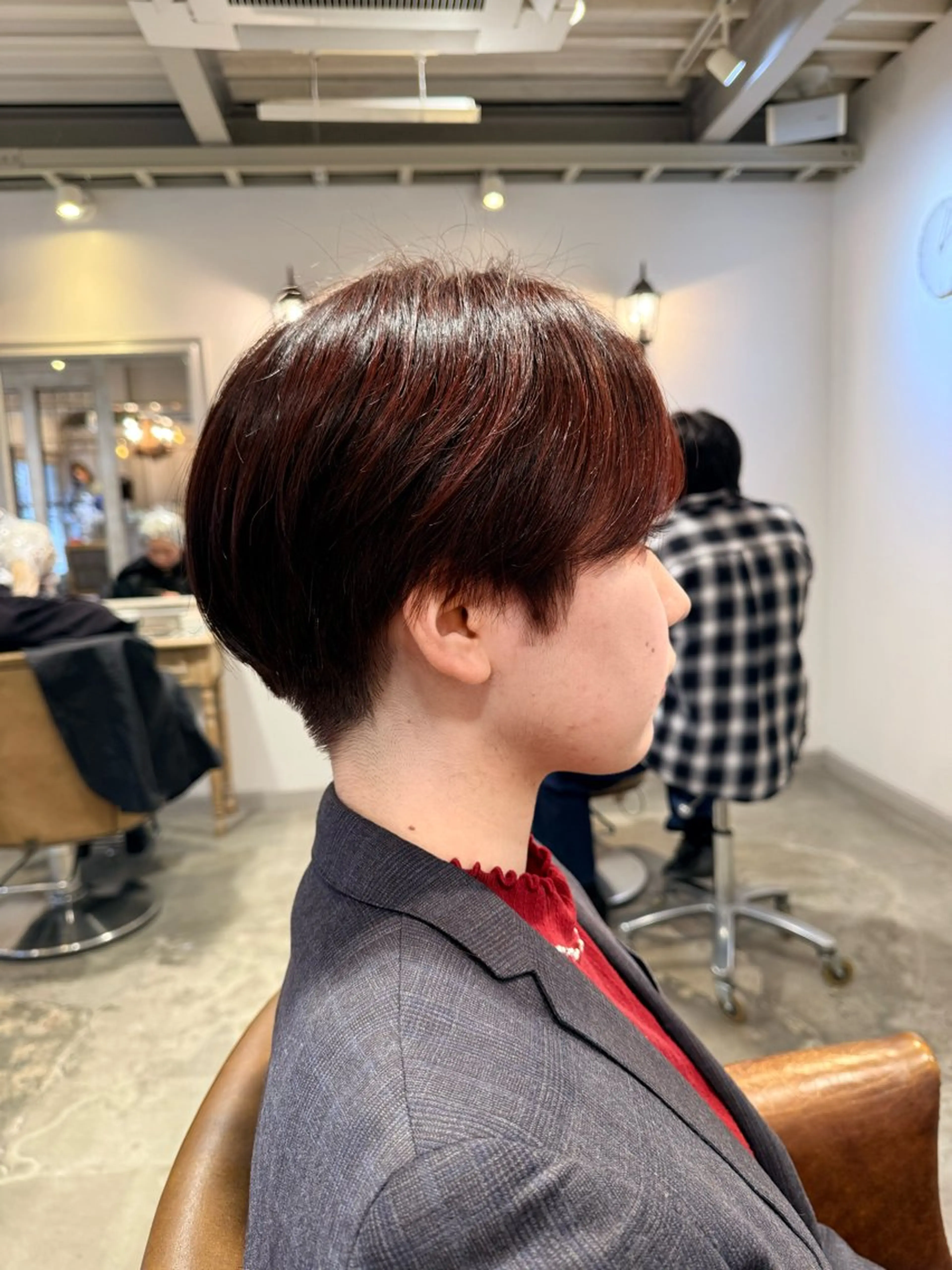 ショート カット 髪質改善／似合わせ ／芝　圭佑のヘアスタイル