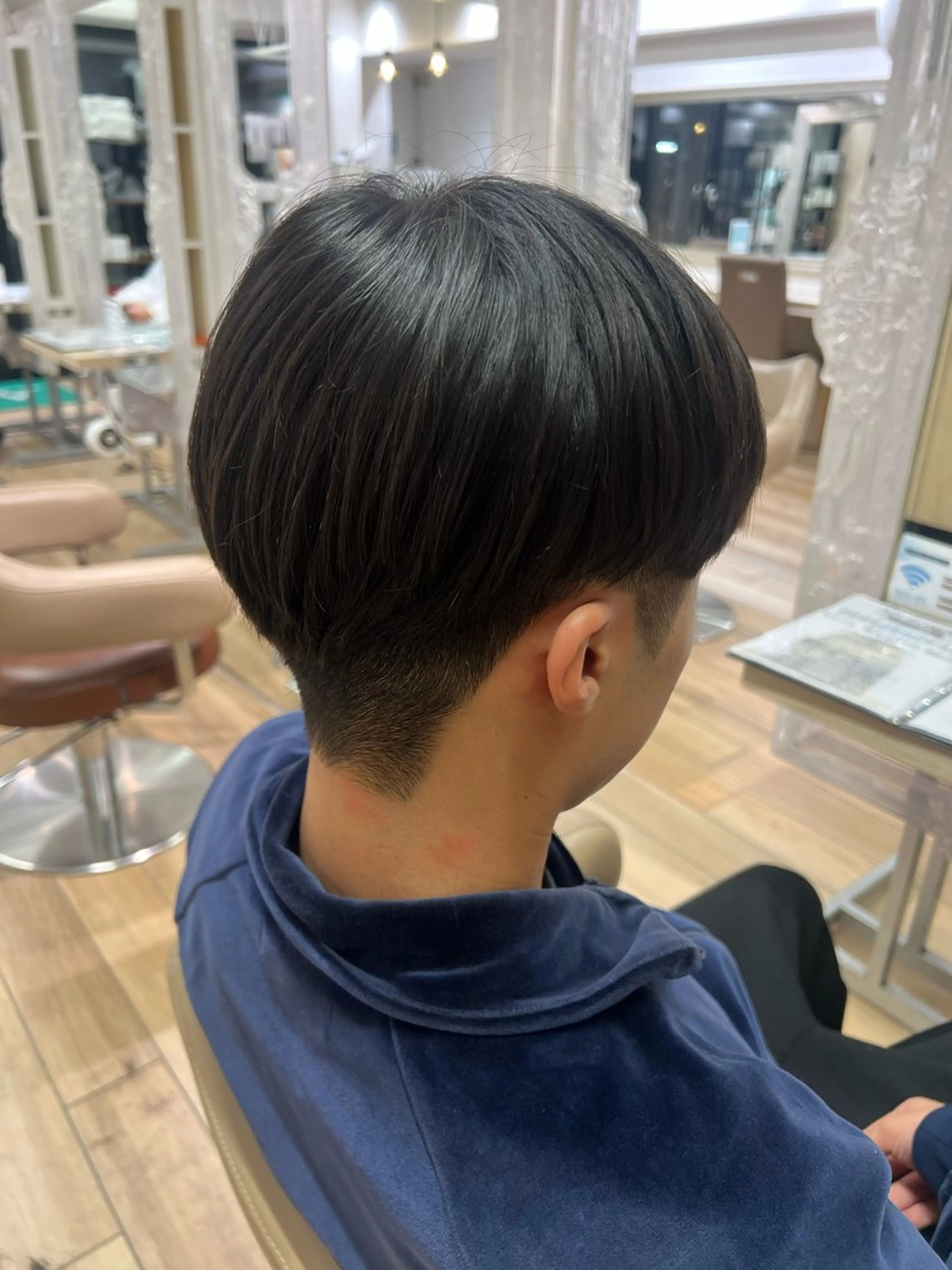 【メンズ限定】⭐️ダメージ毛の方はこちら⭐️ カット➕酸性縮毛矯正の写真