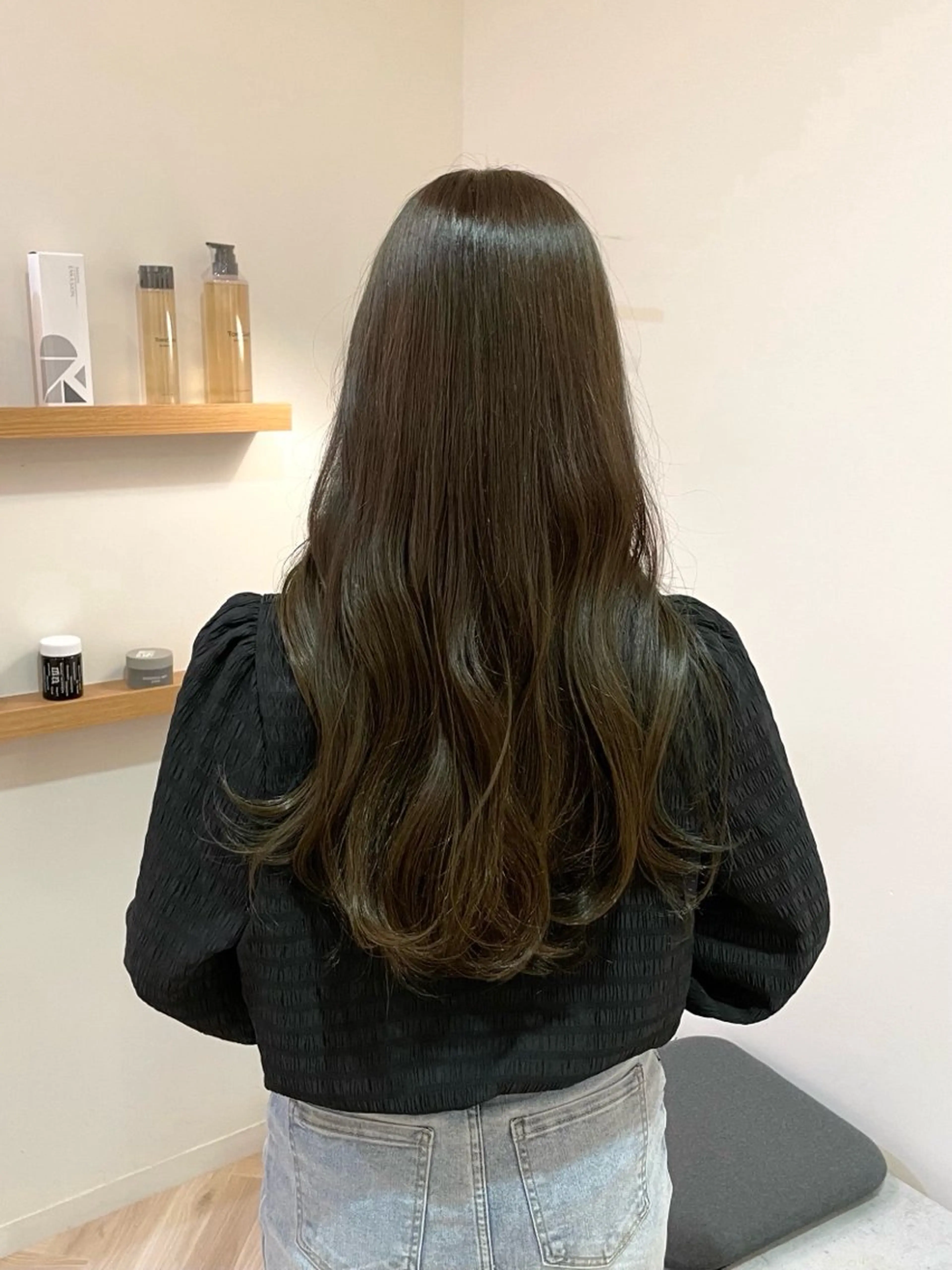 カラー 清水 なのはのヘアスタイル