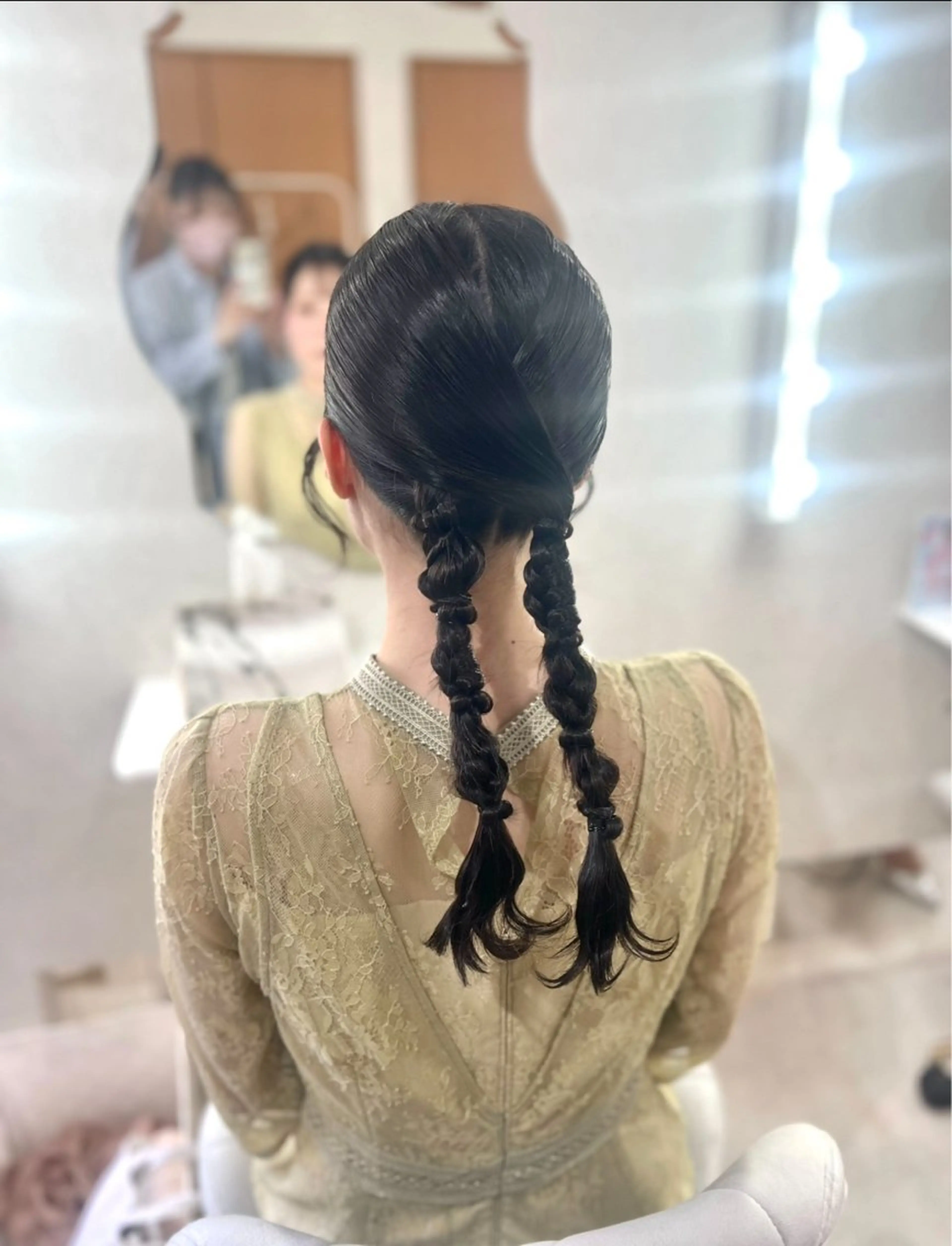 ロング ヘアセット ヘアセット/金山 佐野 妃都美のヘアスタイル