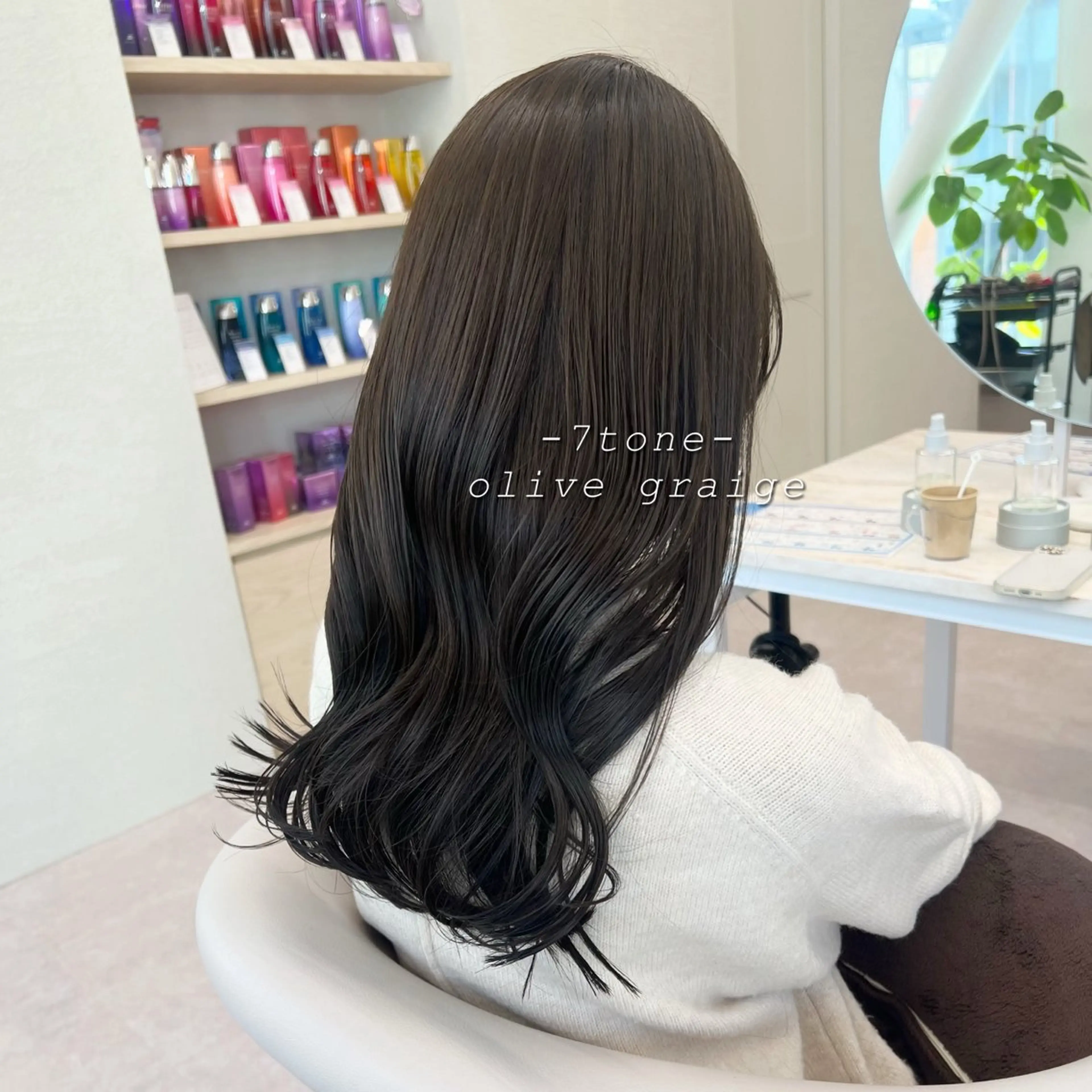 ロング カラー カット ヘアカラー トリートメント 美髪矯正/髪質改善/ 艶髪🤍伊藤梨紗のヘアスタイル