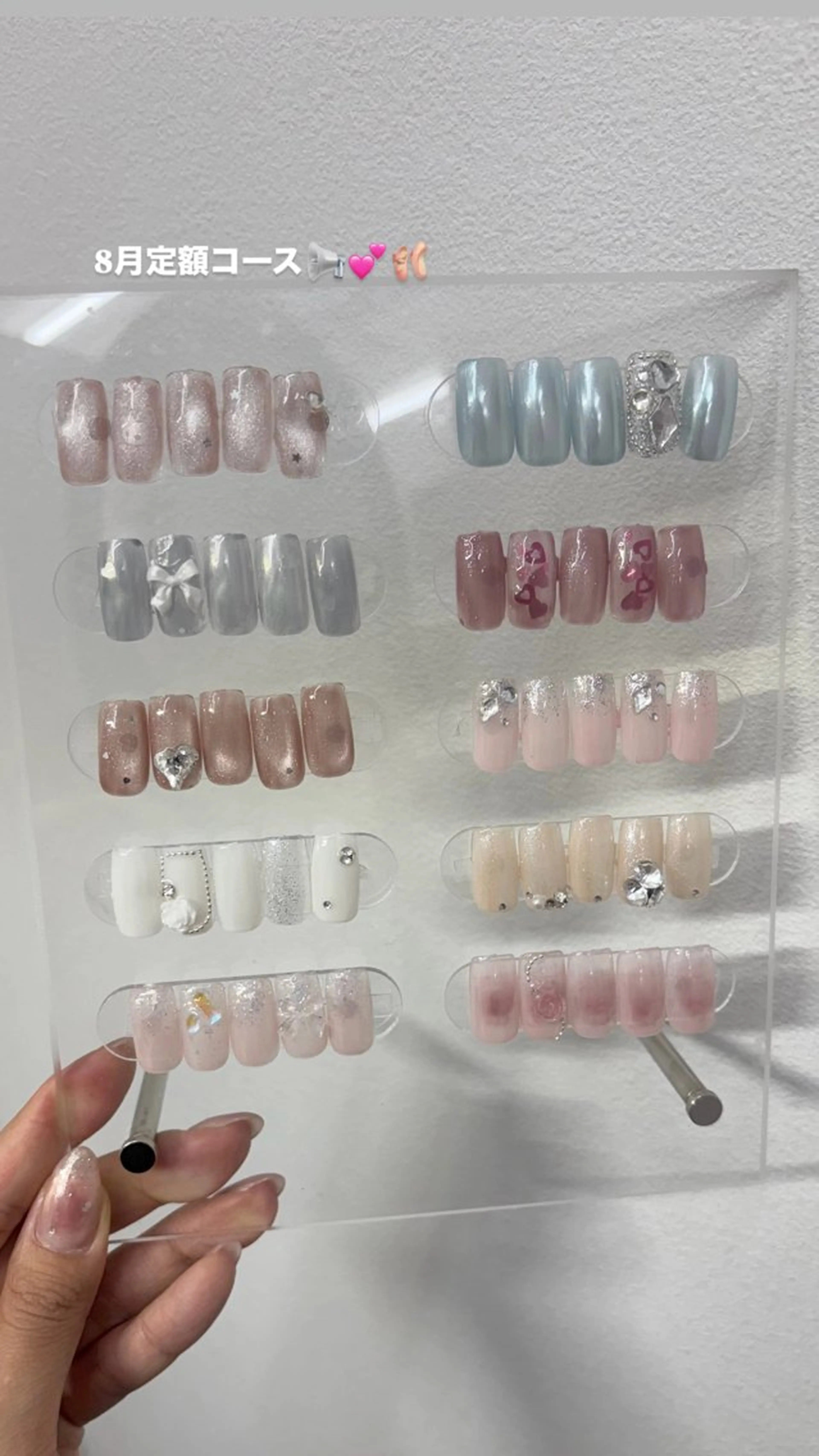 ネイル チークネイル フットネイル フレンチネイル ガーリー グラデーション ハンドネイル emmi nailのネイルデザイン