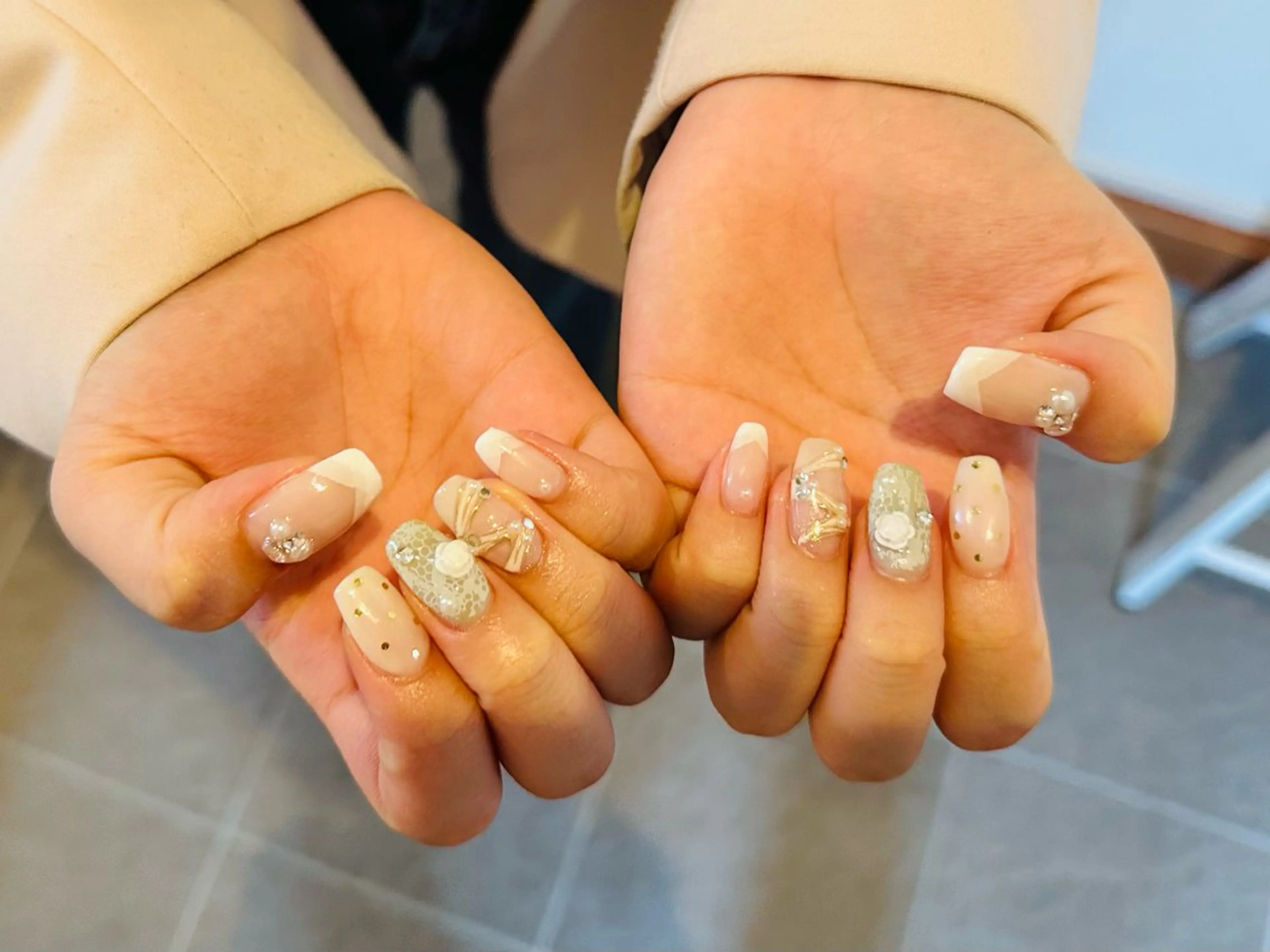 ネイル 持ち込み nailsalon oluoluのネイルデザイン