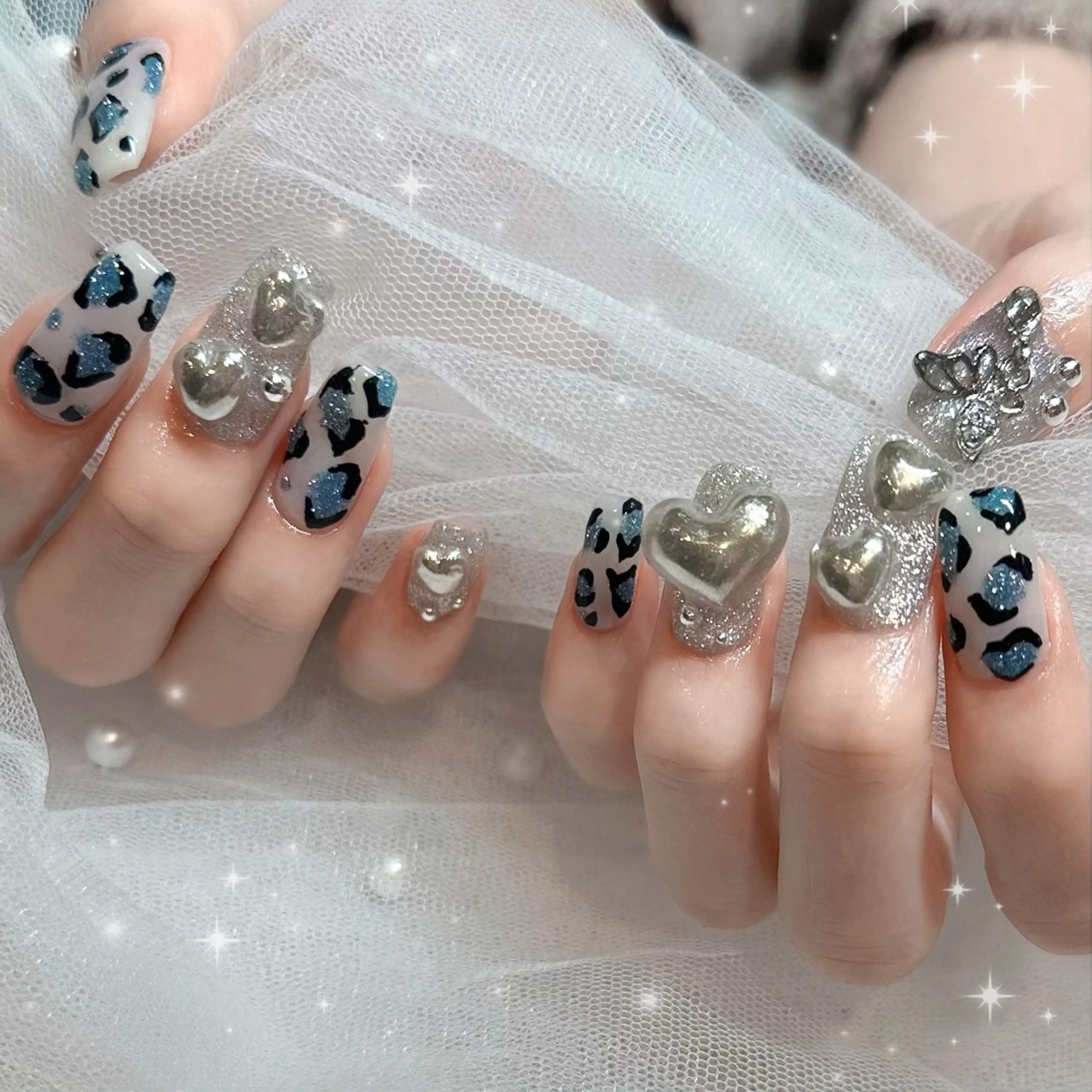 ネイル フラッシュネイル ハンドネイル Eluna 新宿所属・Karen 新宿のネイルデザイン