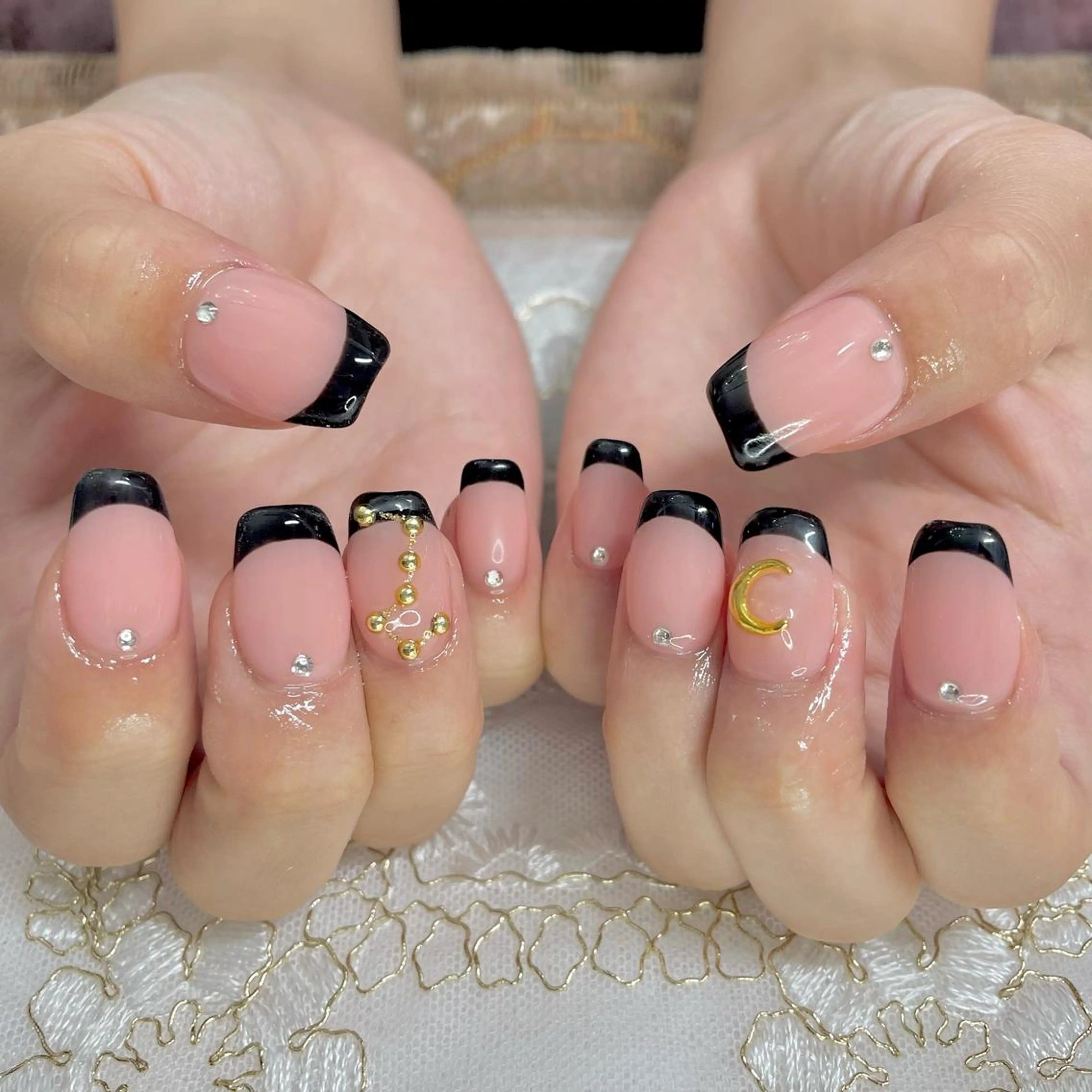 ネイル アートネイル オーロラネイル ジェルネイル 持ち込み ニュアンスネイル J terrace Nailのネイルデザイン