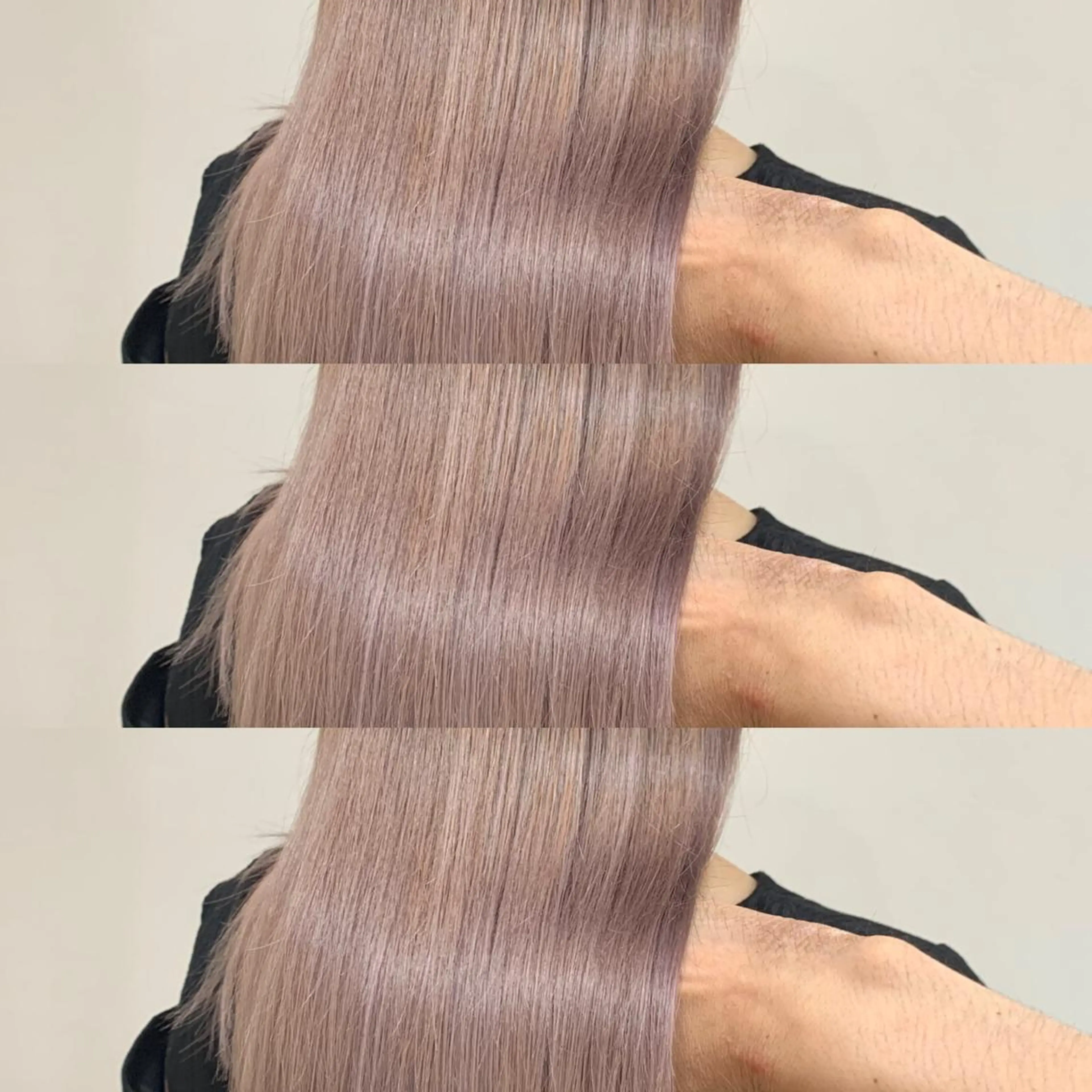 カラー ラベンダーカラー ヘアカラー トリートメント ヘアセット ✨艶ブリーチカラー ✨四ノ宮裕己のヘアスタイル