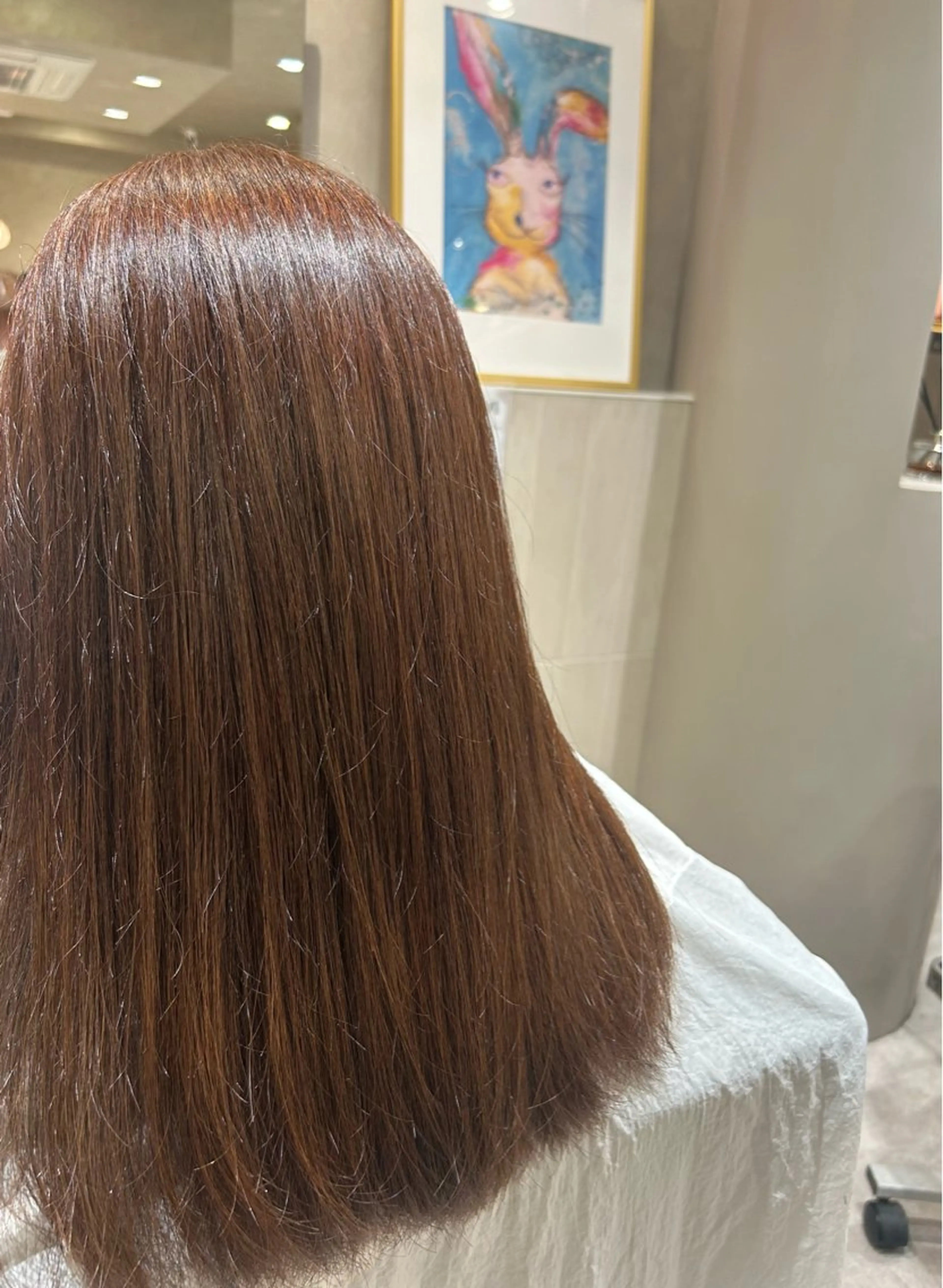 セミロング カラー F'LAN / haruのヘアスタイル