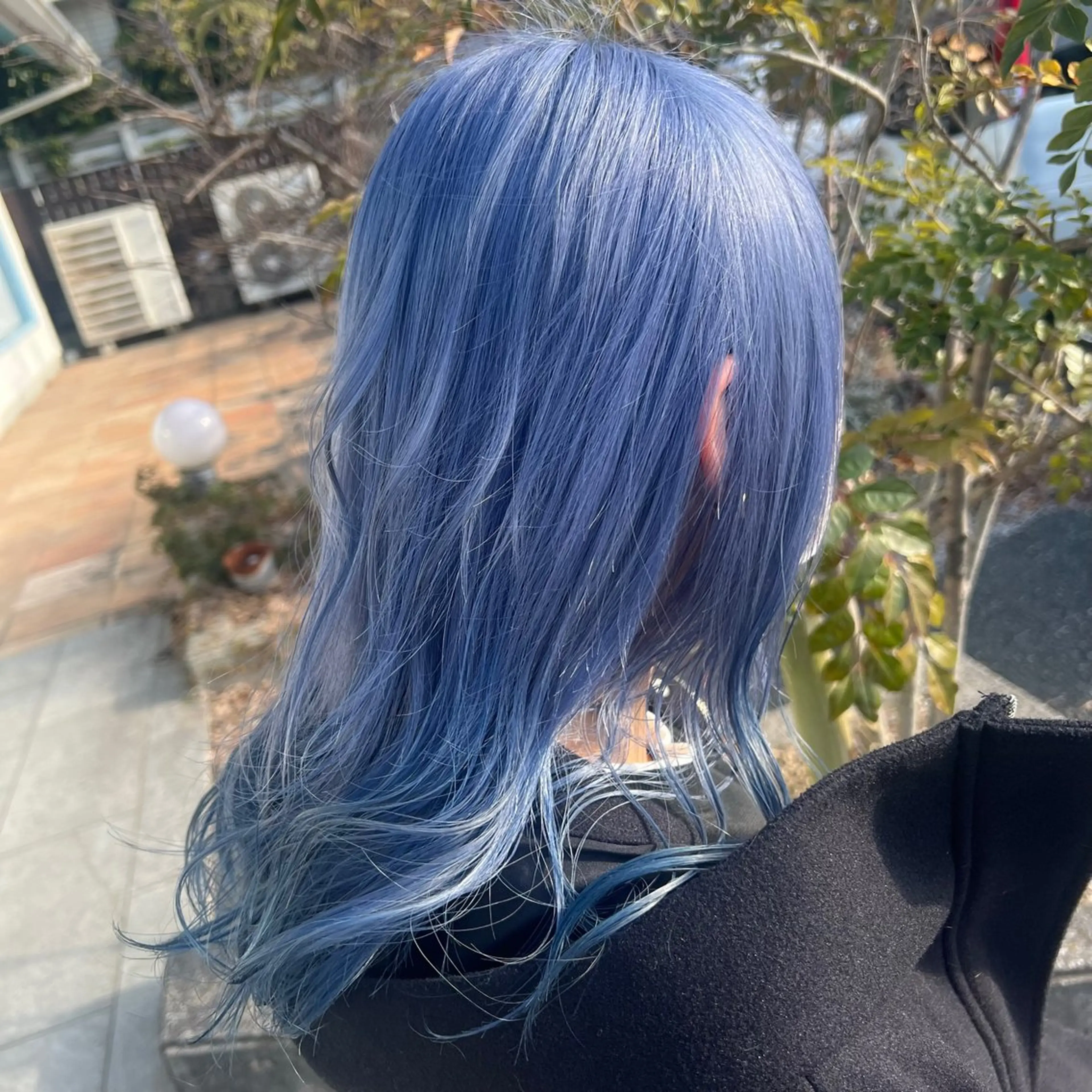 セミロング 平川 侑磨のヘアスタイル