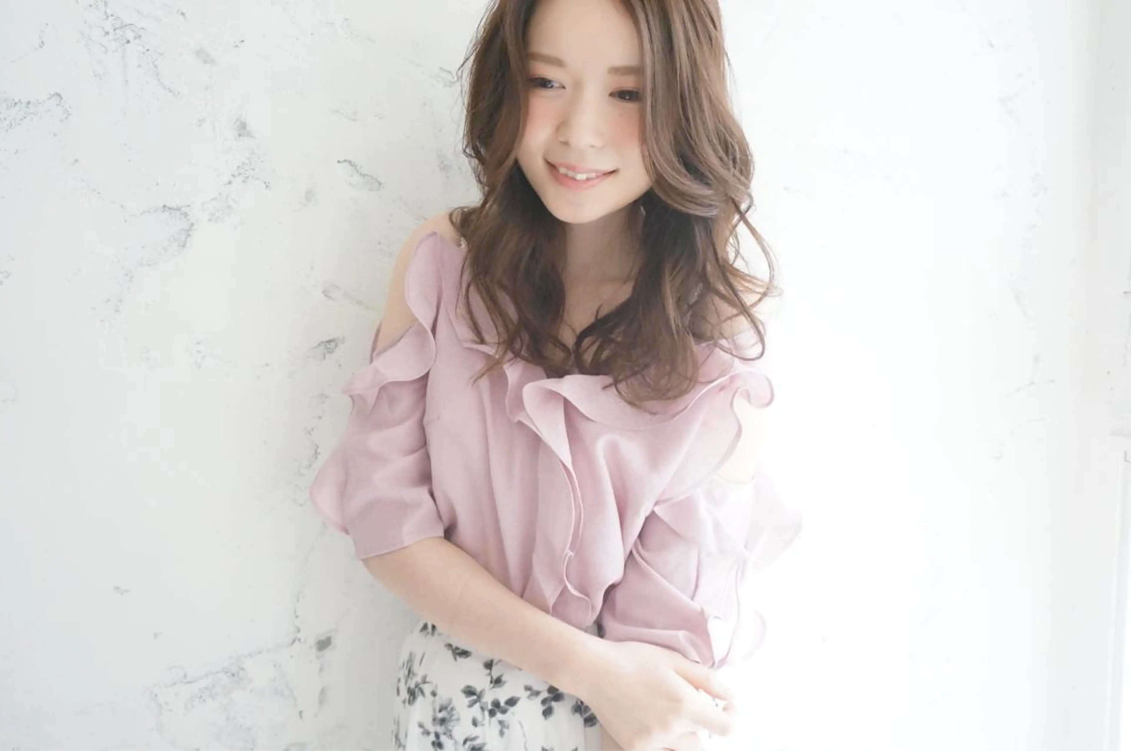 ロング カラー 瀬尾 加寿馬のヘアスタイル