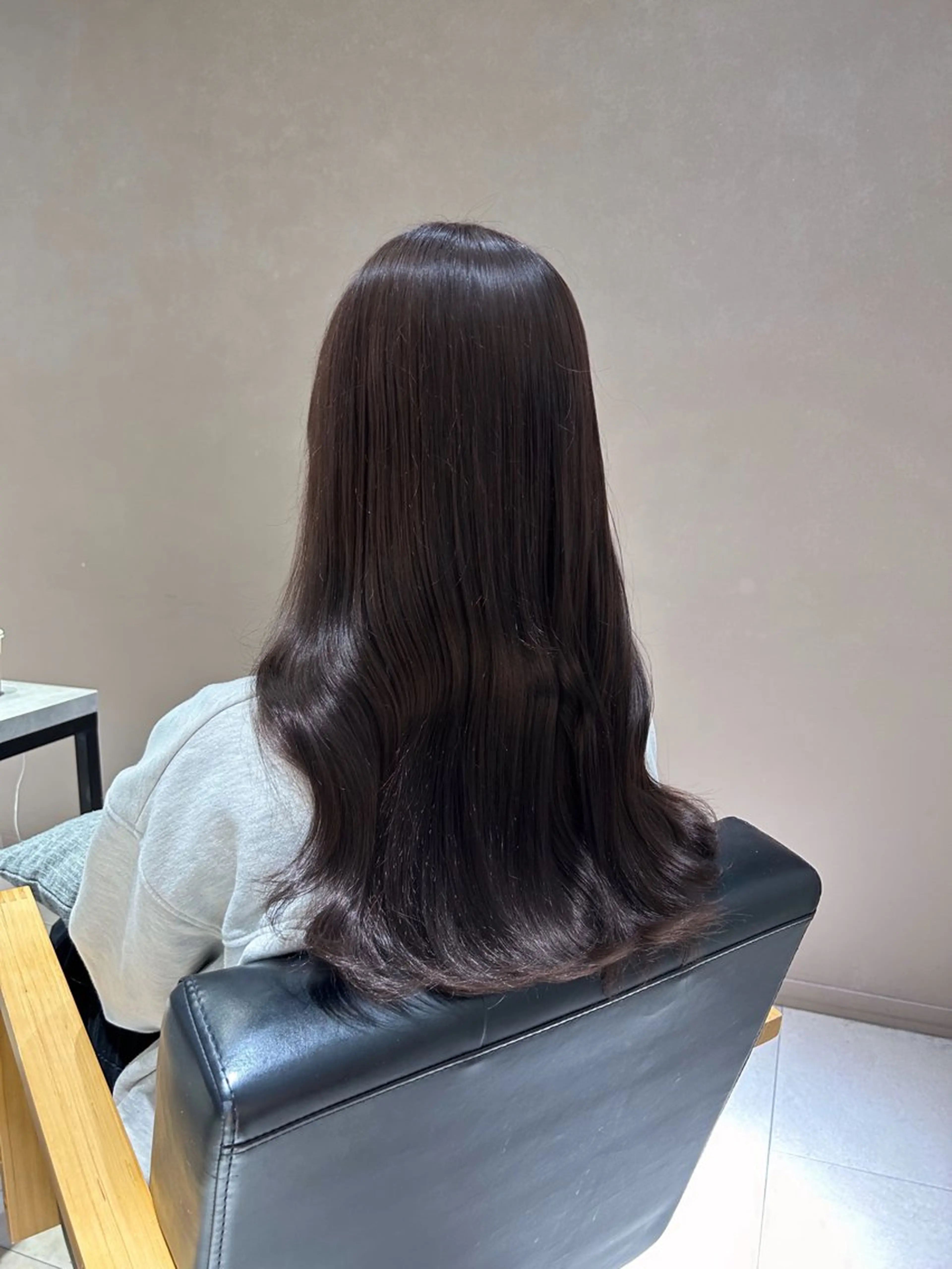 ロング カラー 透明感カラー ラベンダーカラー ミディアムヘア Chifumiのヘアスタイル