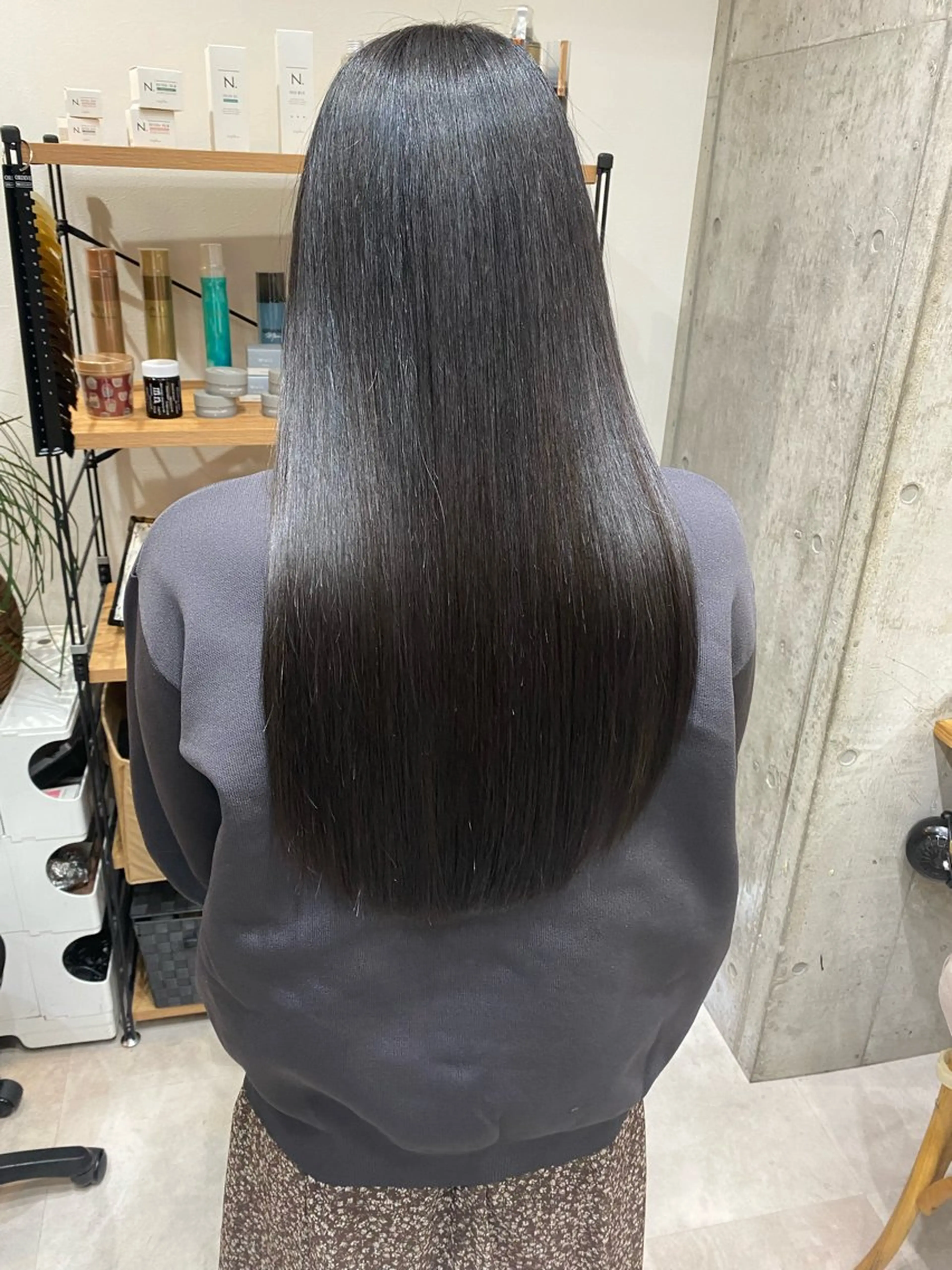 ロング 伸ばしかけ 髪質改善 縮毛矯正 ショート職人 美容師【KENTA】のヘアスタイル