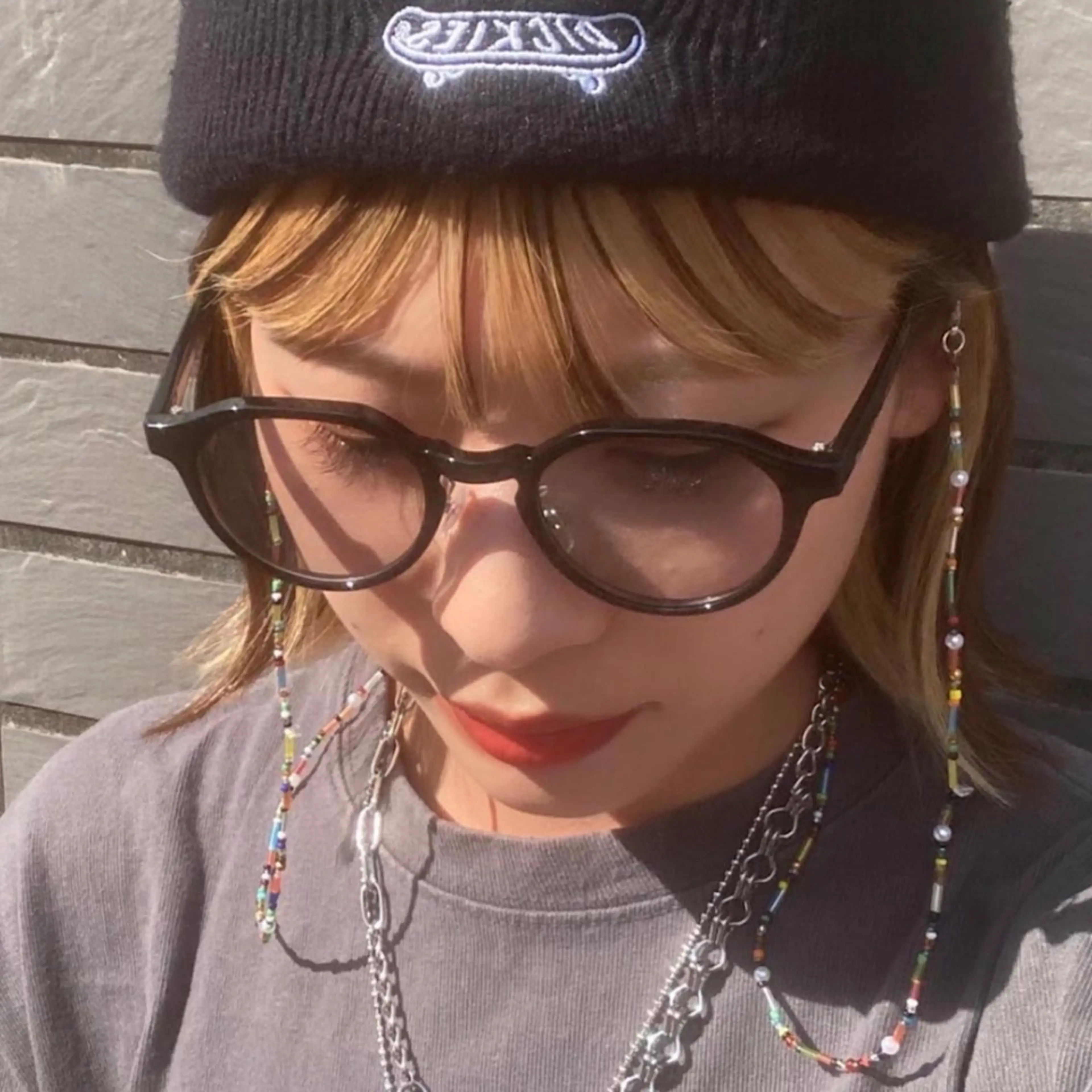 ミディアム カラー 韓国ヘア/艶カラー /田中悠佑のヘアスタイル