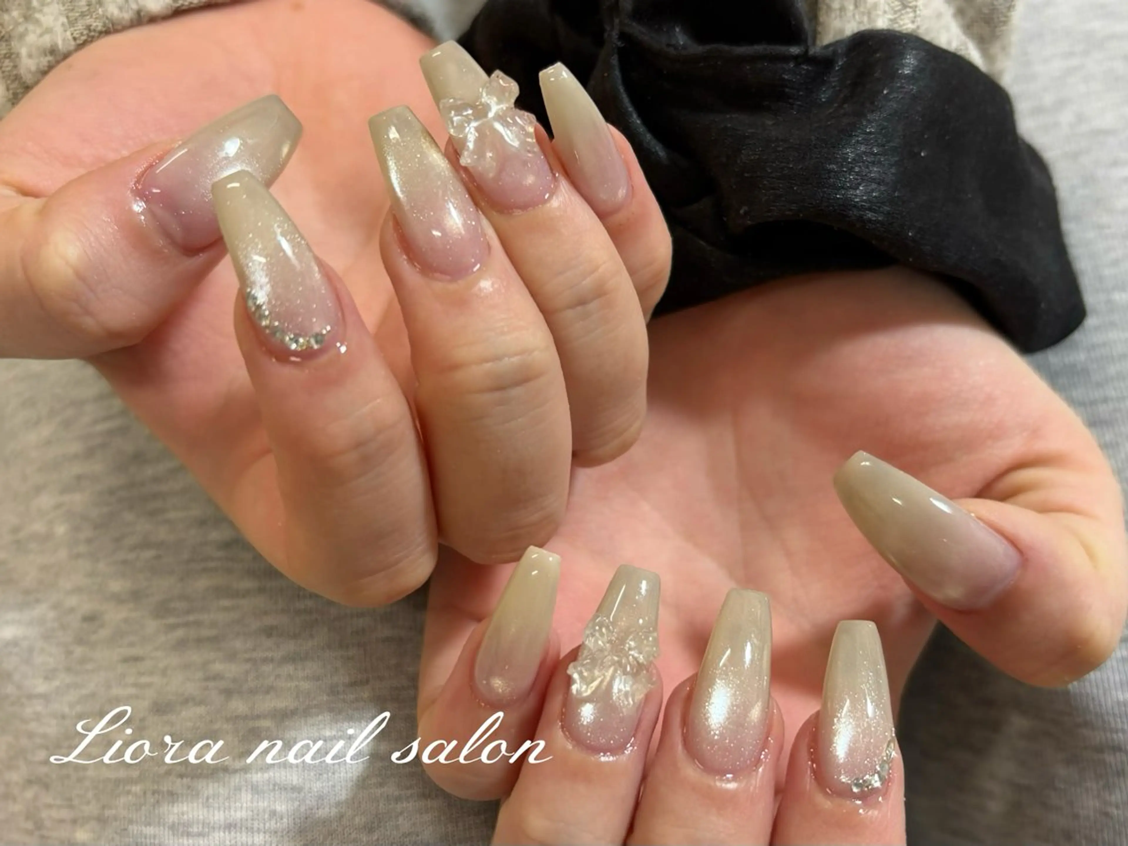 ネイル チークネイル フットネイル フレンチネイル ジェルネイル ガーリー ハンドネイル Liora nail スカルプ専門店のネイルデザイン