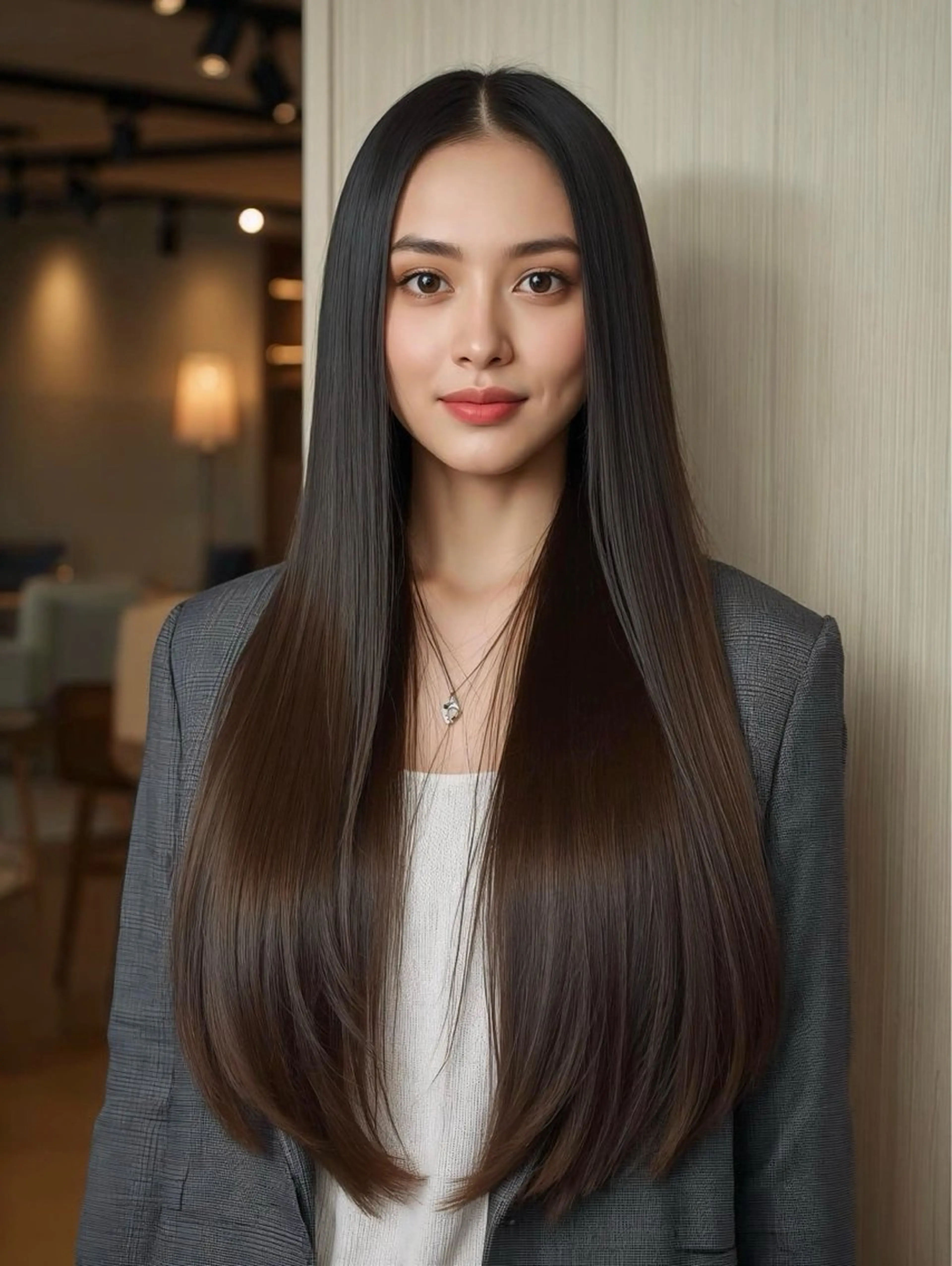 シャンプー+ブロー+トリートメントの写真