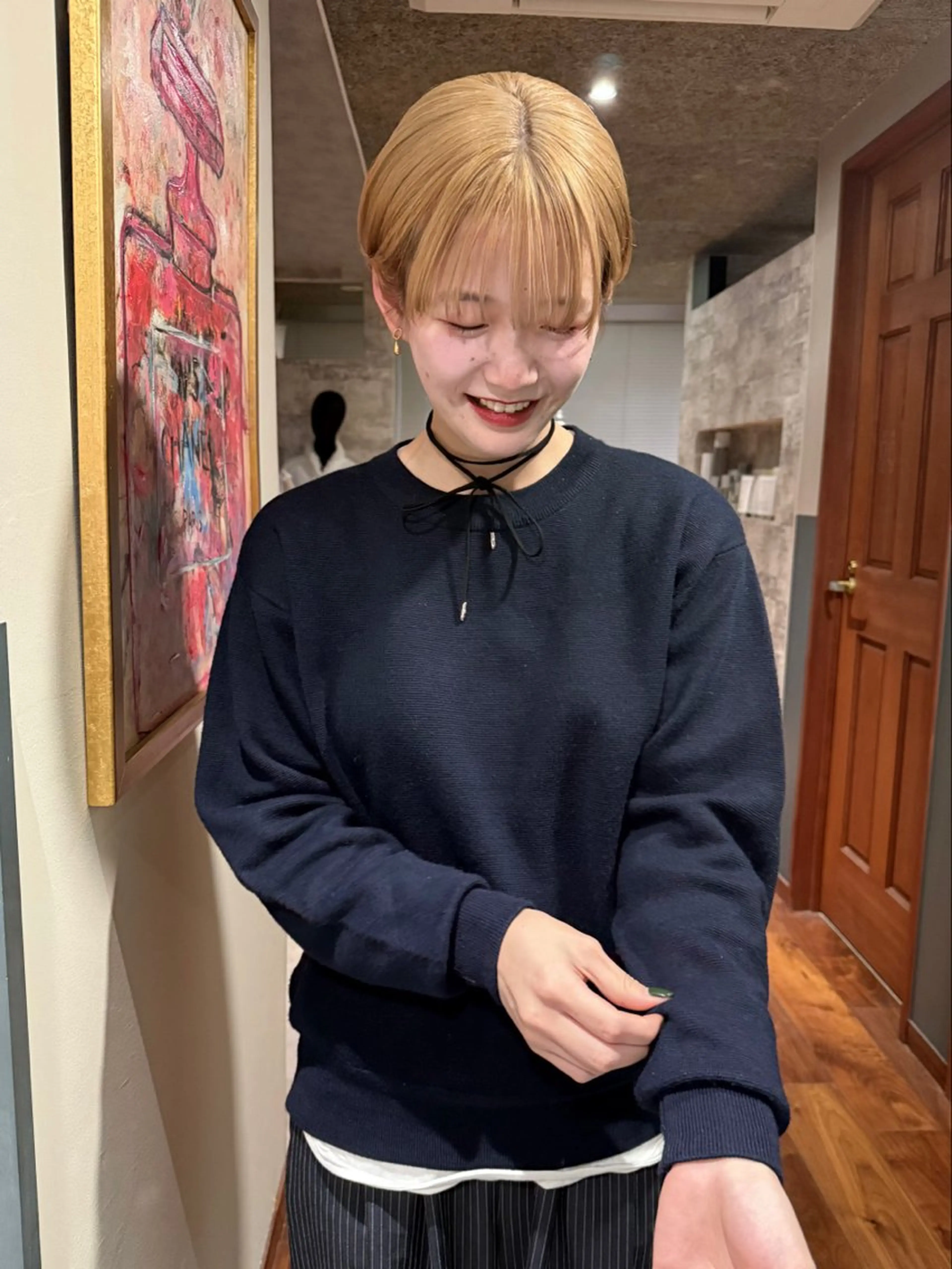 ショート カラー ブリーチ カット ヘアカラー トリートメント mai / linoah˚✧のヘアスタイル