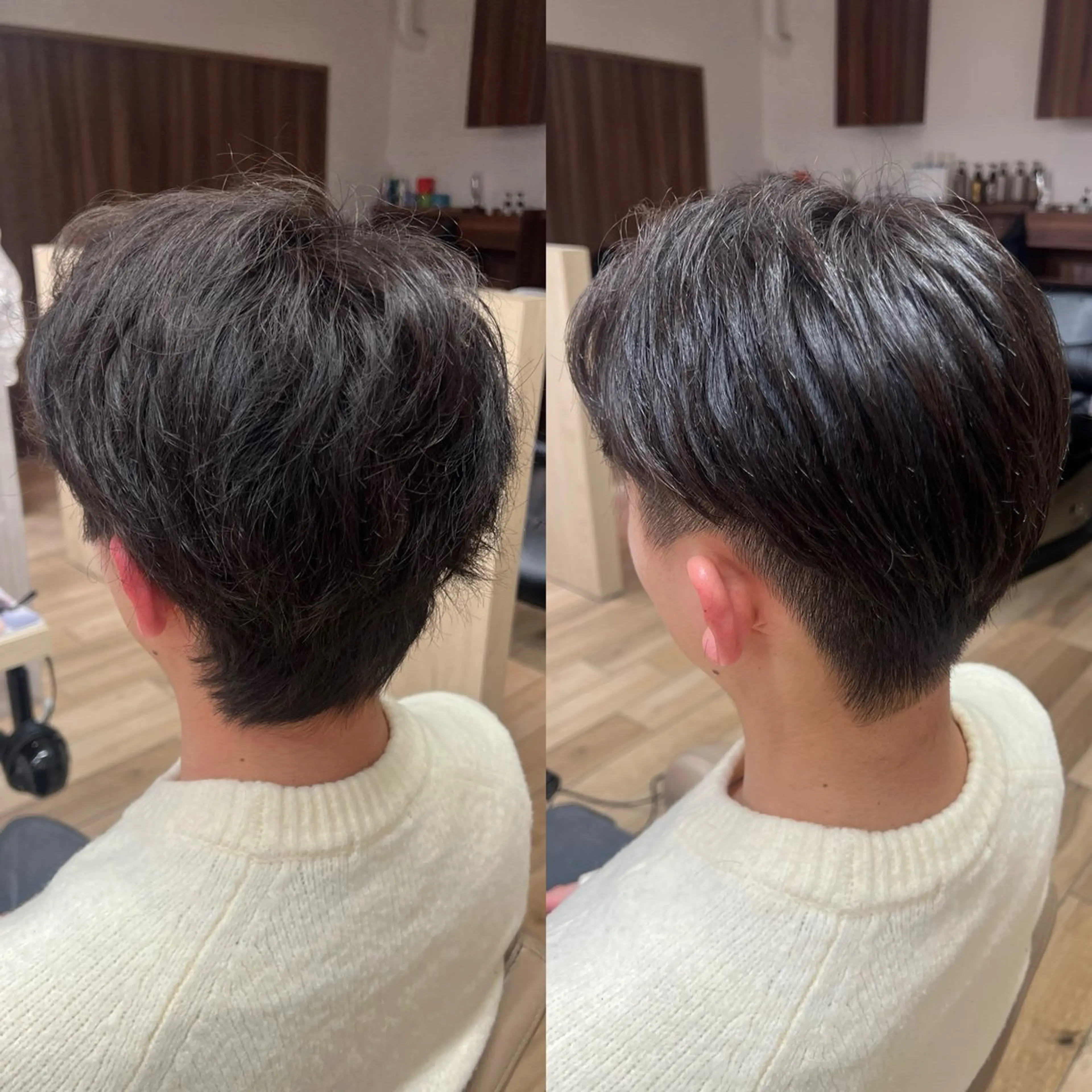 メンズ カット パーマ 高橋 香奈のヘアスタイル