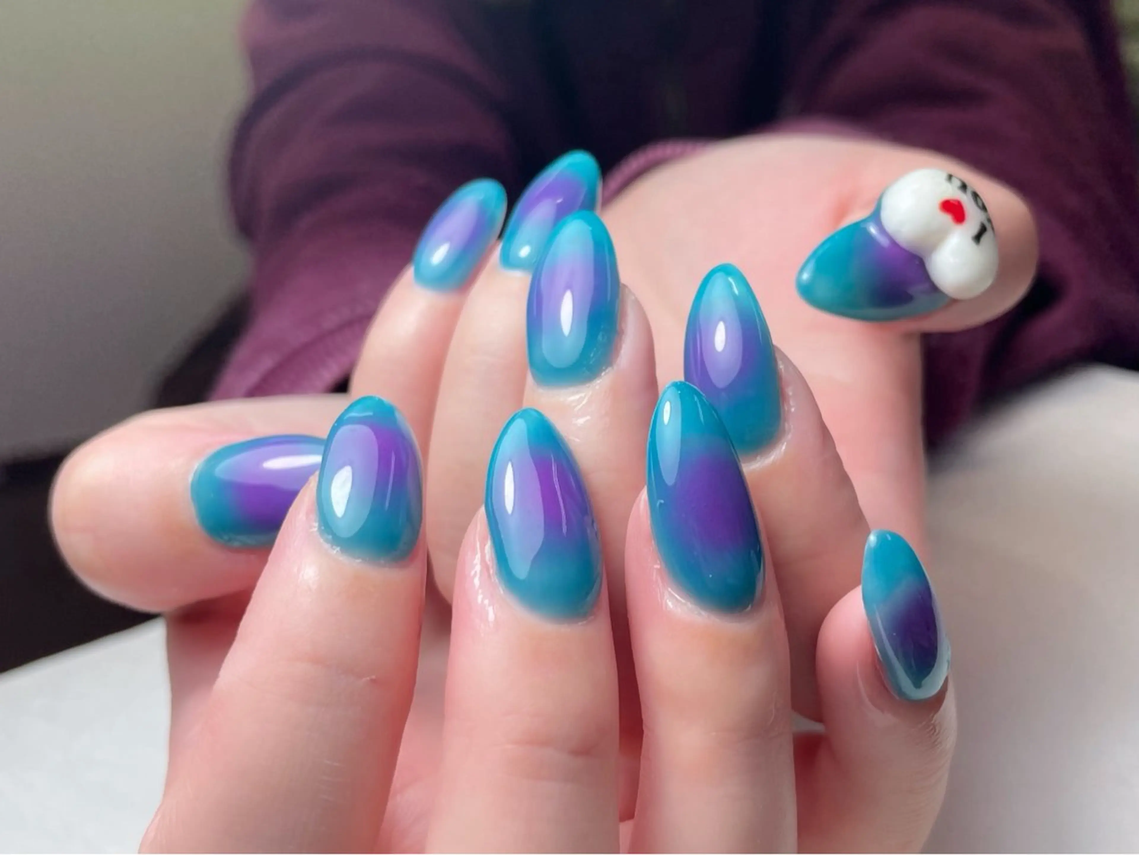 ネイル ジェルネイル マグネットネイル ニュアンスネイル ワンカラーネイル シンプルネイル ハンドネイル 中野駅から2分 MEO NAILのネイルデザイン