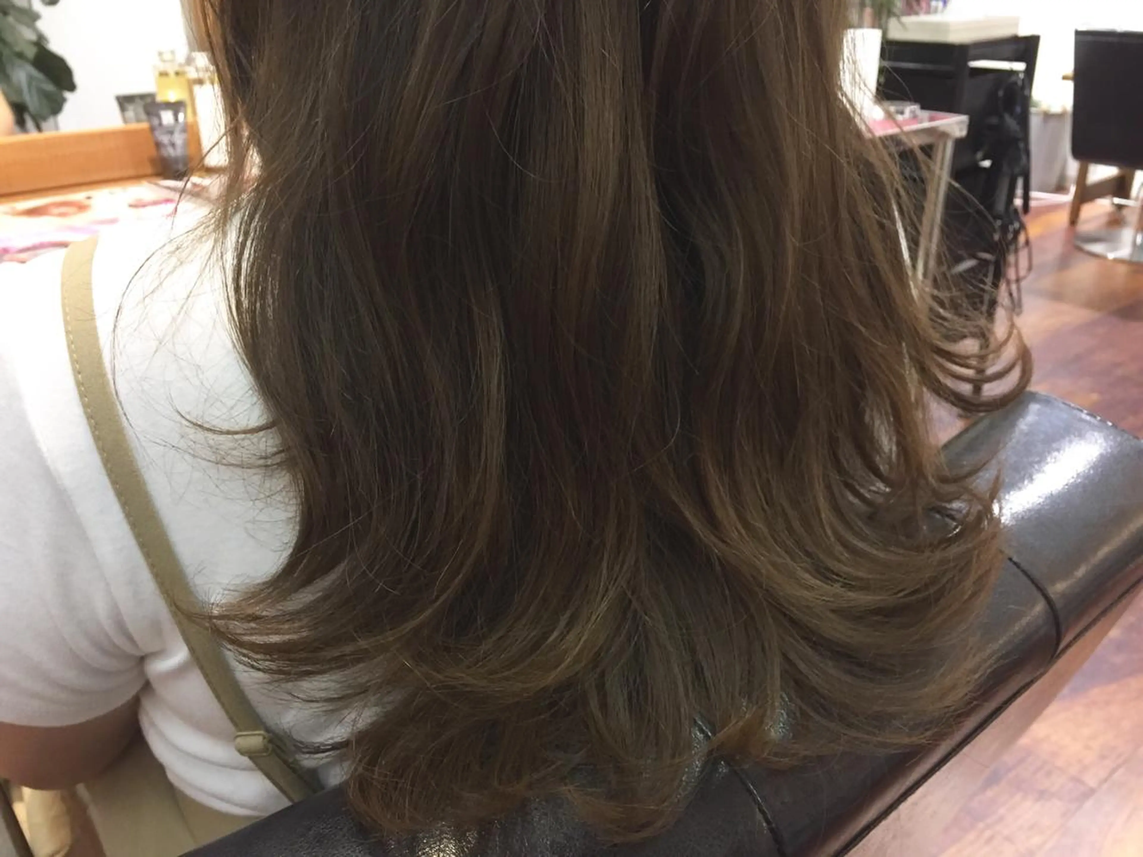 セミロング カラー アッシュ ラベンダーカラー 江上拓郎/ショート /酸性ストレートのヘアスタイル