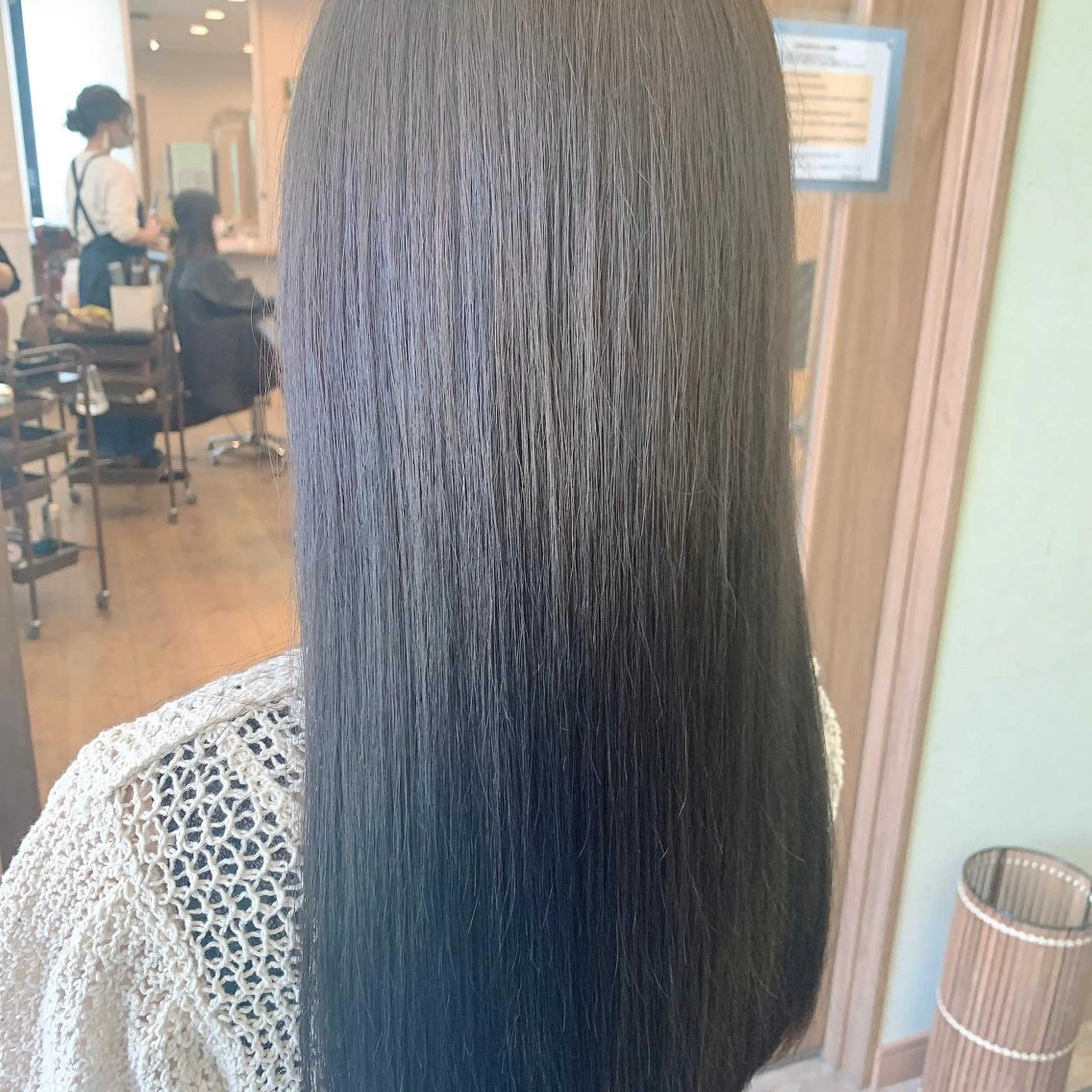 ロング 髪質改善 ロング トリートメント カット トリートメント NUMBER_ ユイナのヘアスタイル