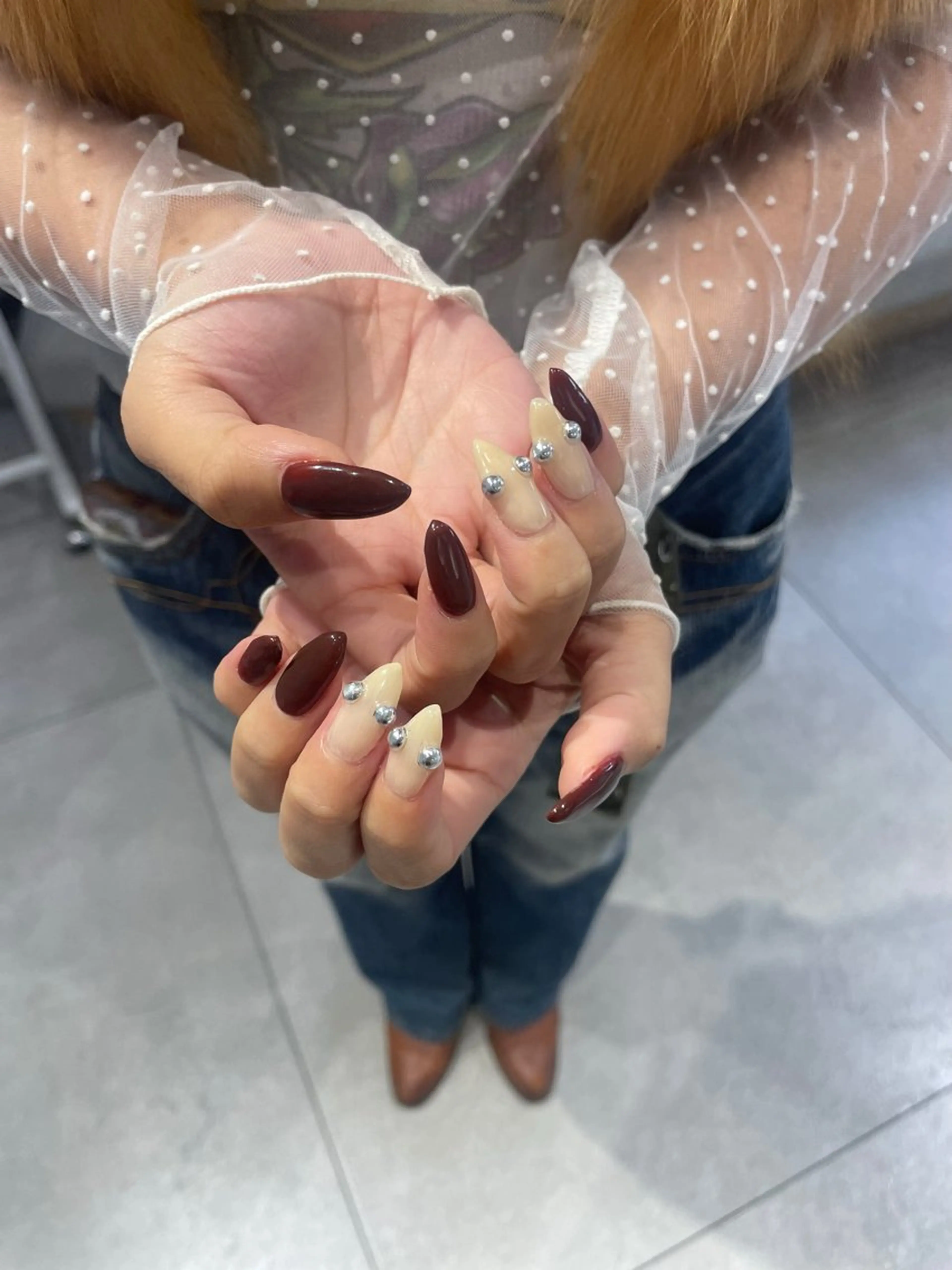 ネイル デザイン/ハッシュ レイヤー/senaのヘアスタイル