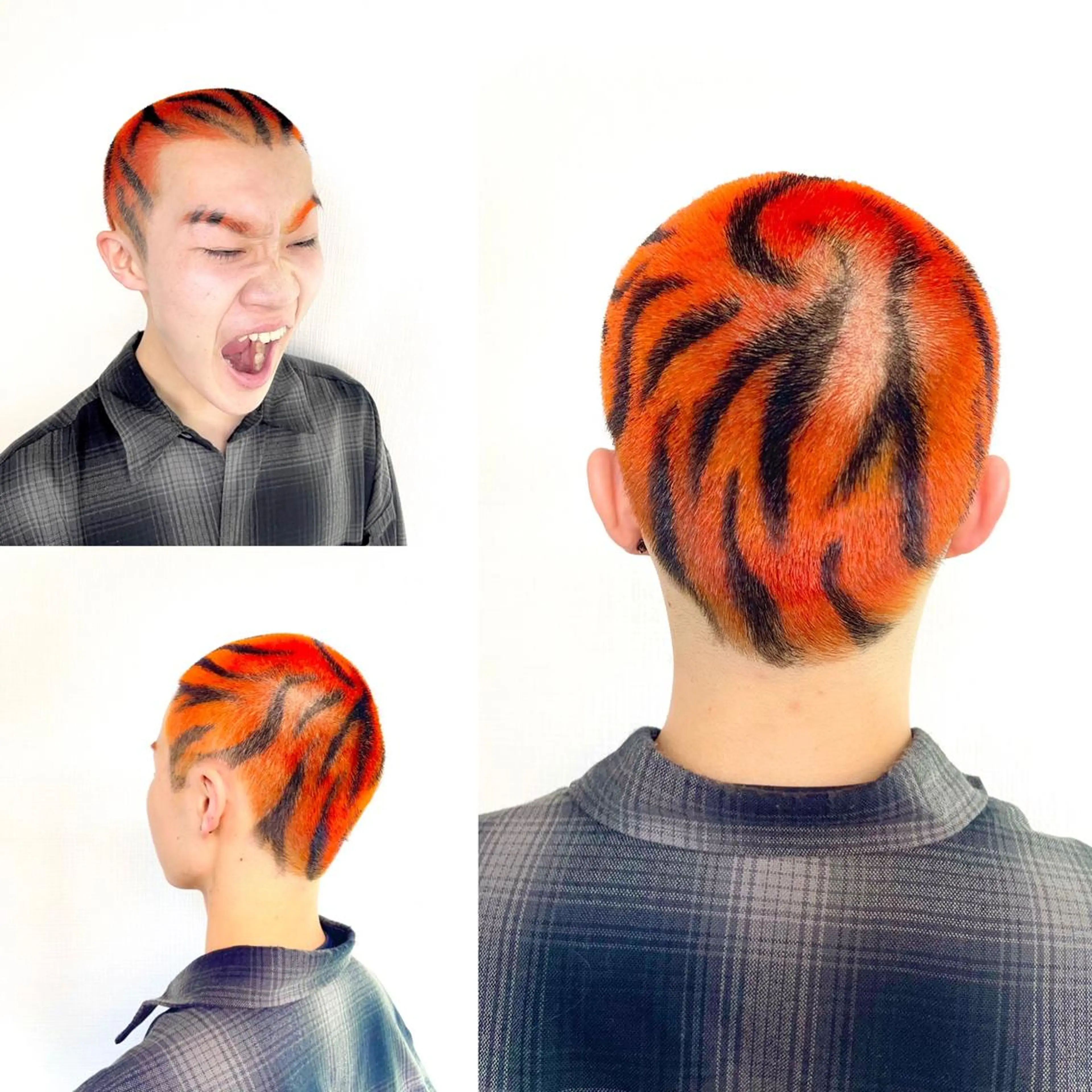 ショート カラー ヘアアレンジ メンズ キッズ ヘアカラー ✨最強美容師✨ 💙にっしー西村💙のヘアスタイル